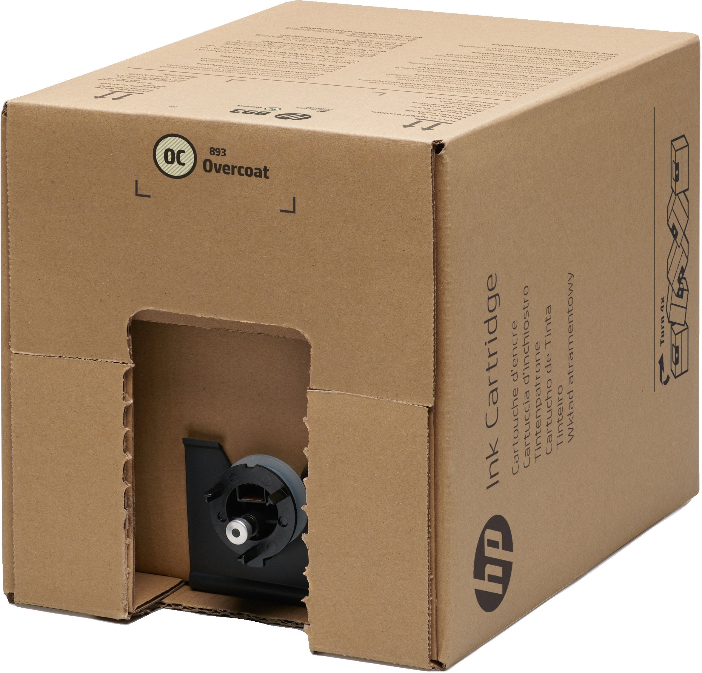 EAN 197961617283 - HP 893 10L-liter Overcoat B Latex Ink Cartridge cabeza de impresora imagen 1