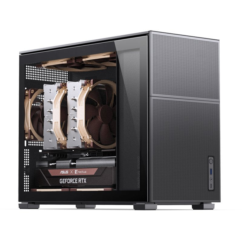 Jonsbo D31 Mesh Micro-Atx Gehäuse, Temperojo Glass - Negro