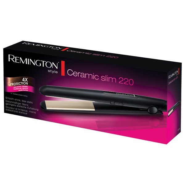 Plancha Remington S1510  De Pelo Caliente Negro 40 W