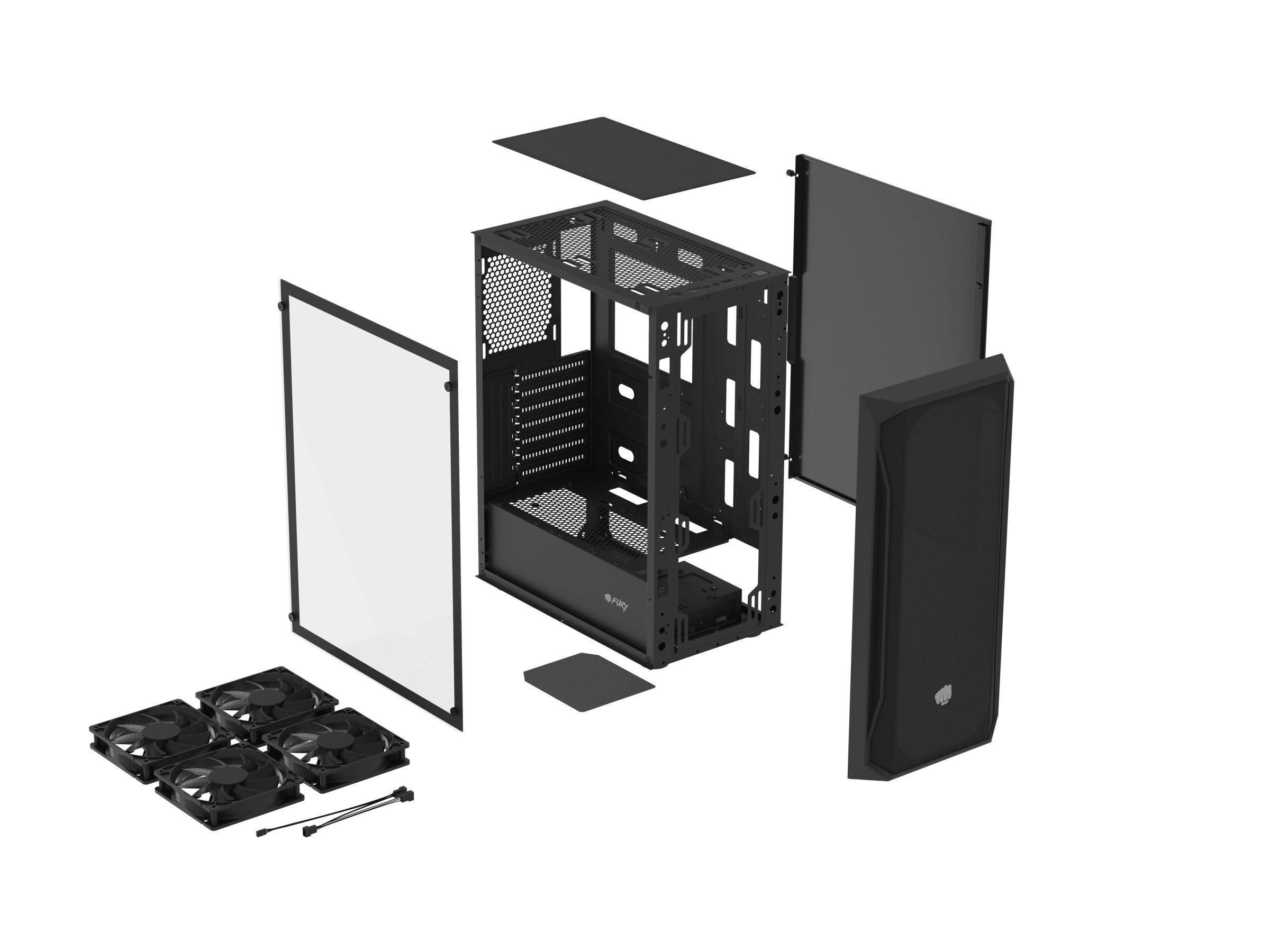 EAN 5901969444339 - FURY Shobo SH4F Midi Tower Negro imagen 6
