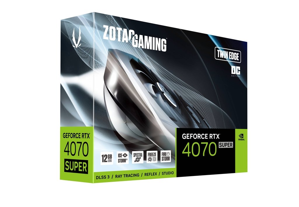 Tarjeta Gráfica  Zotac Zt-D40720h-10m Nvidia Geforce Rtx 4070 Super 12 Gb Gddr6x