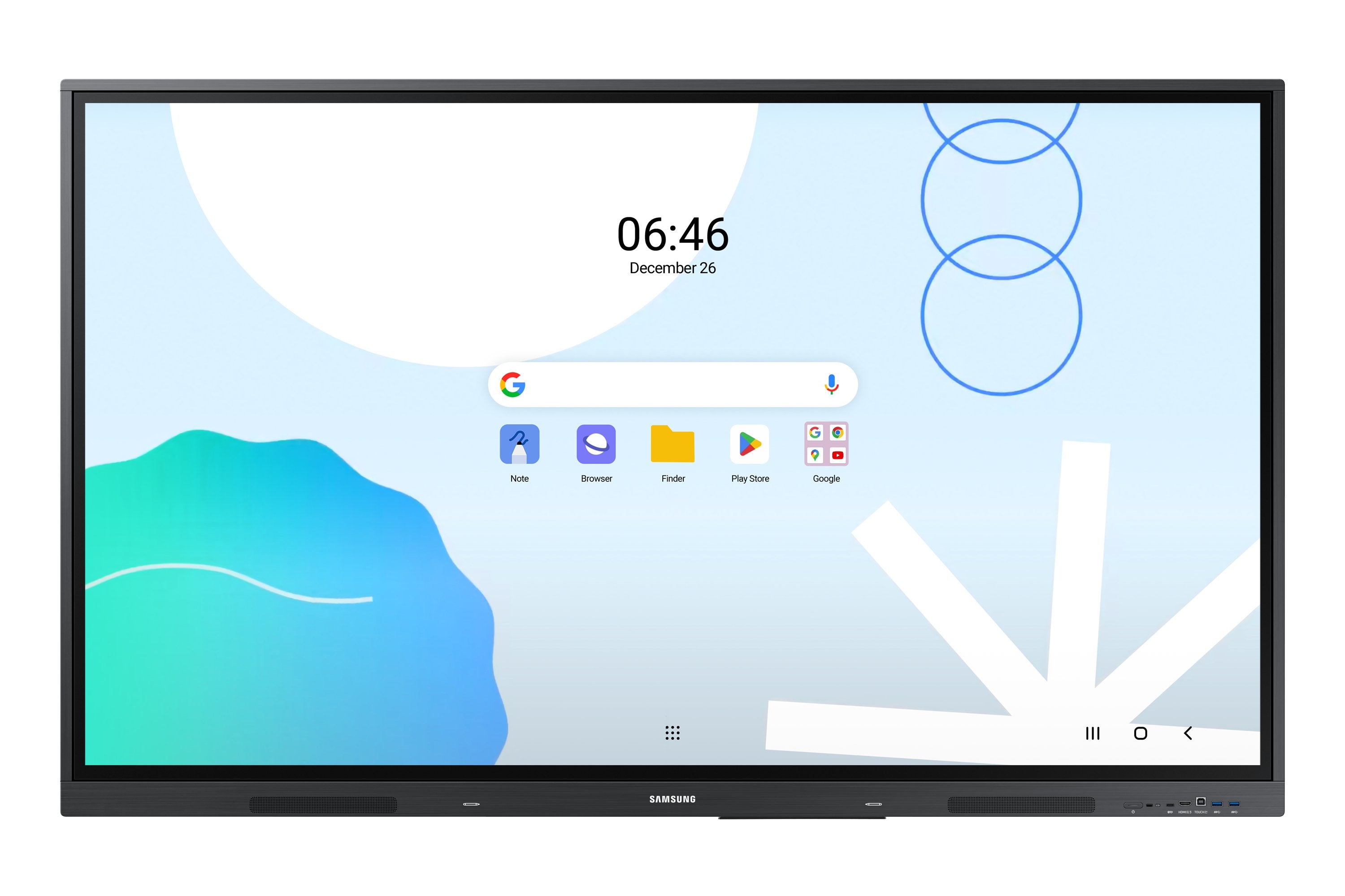 EAN 8806095575735 - Samsung WA75D pizarra blanca interactiva 190,5 cm (75") 3840 x 2160 Pixeles Pantalla táctil Gris imagen 1