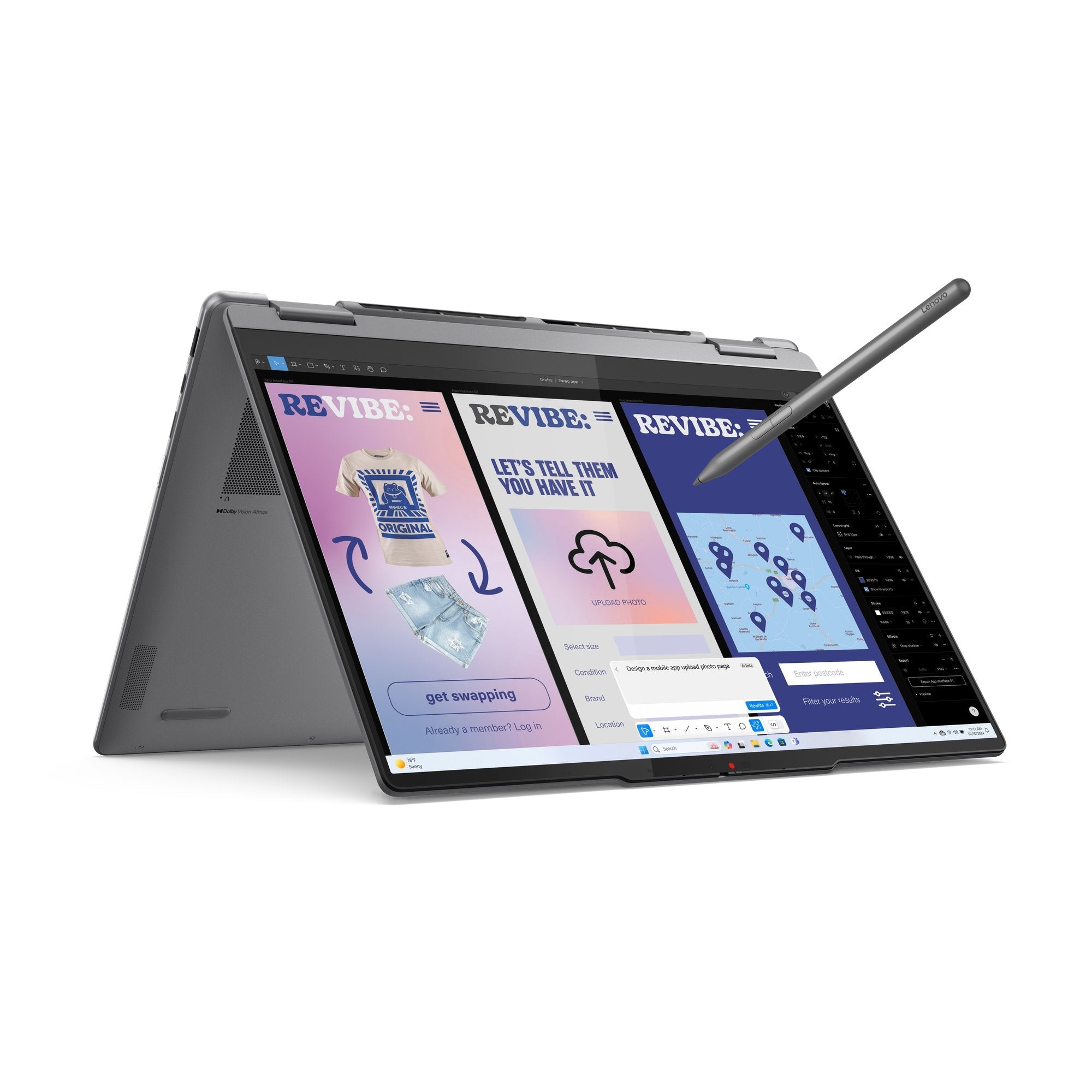 Yoga 7 14ill10 2in1 Core Ultra 5 U5-226v Lnl 16 512 14  2.8k Oled Integrada Luna Grey Pen W11