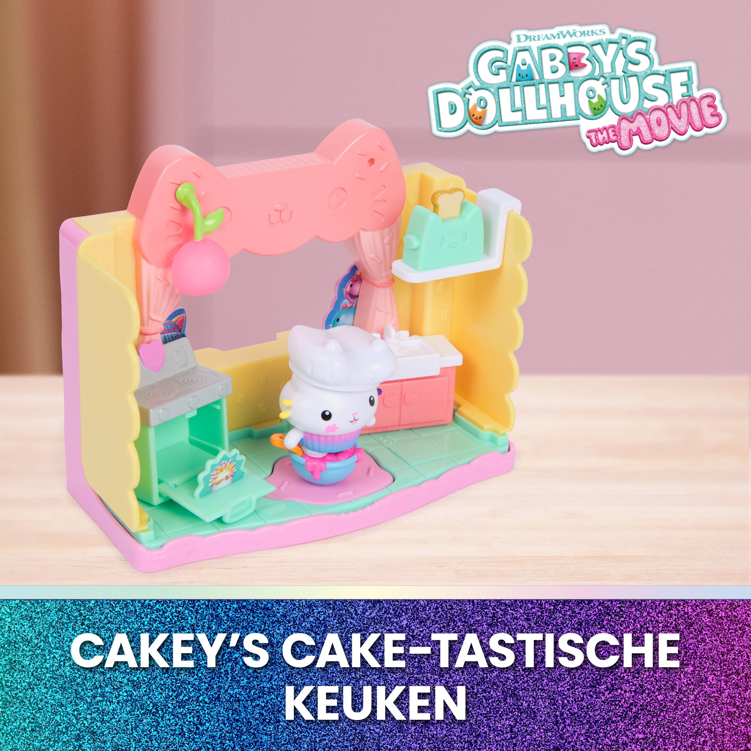 EAN 0681147088313 - Gabby's Dollhouse GDH PYS Movie Kitchen Portal Rooms GML imagen 5