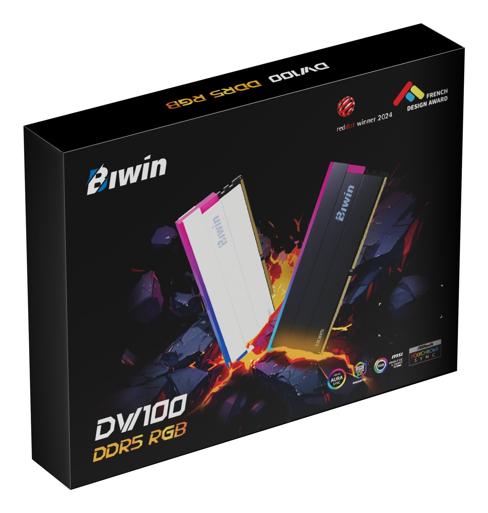 EAN 6955914623316 - Biwin DW100 módulo de memoria 32 GB 2 x 16 GB DDR5 6000 MT/s 288-pin DIMM ECC imagen 10