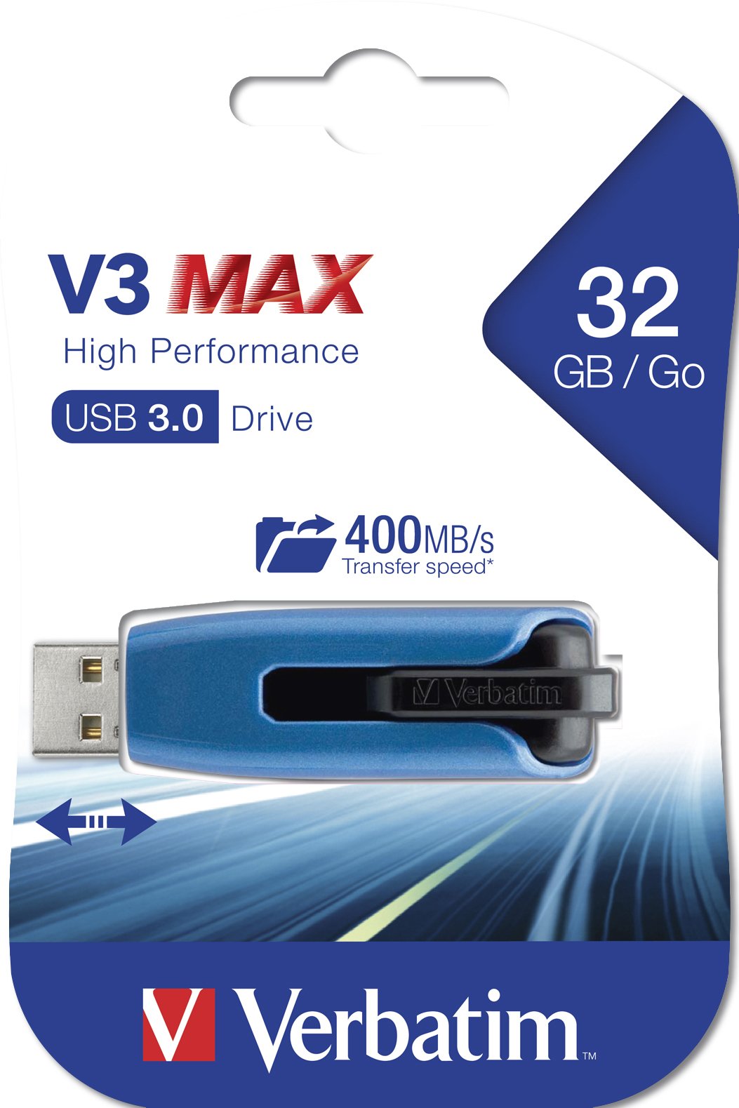 EAN 0023942498063 - Verbatim Store 'n' Go V3 Max unidad flash USB USB tipo A 3.2 Gen 1 (3.1 Gen 1) imagen 5
