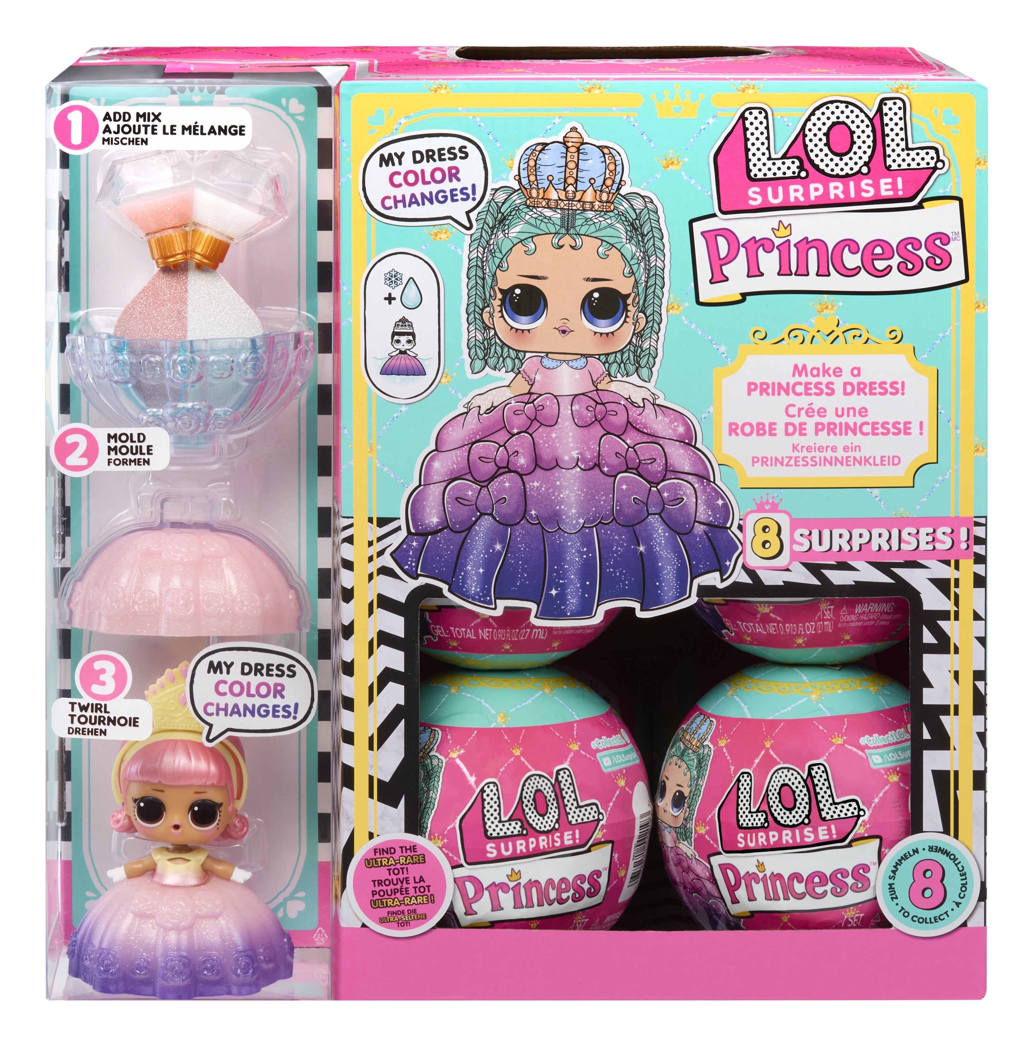 Lalka L.O.L. Surprise Princess Tots 1 Sztuka