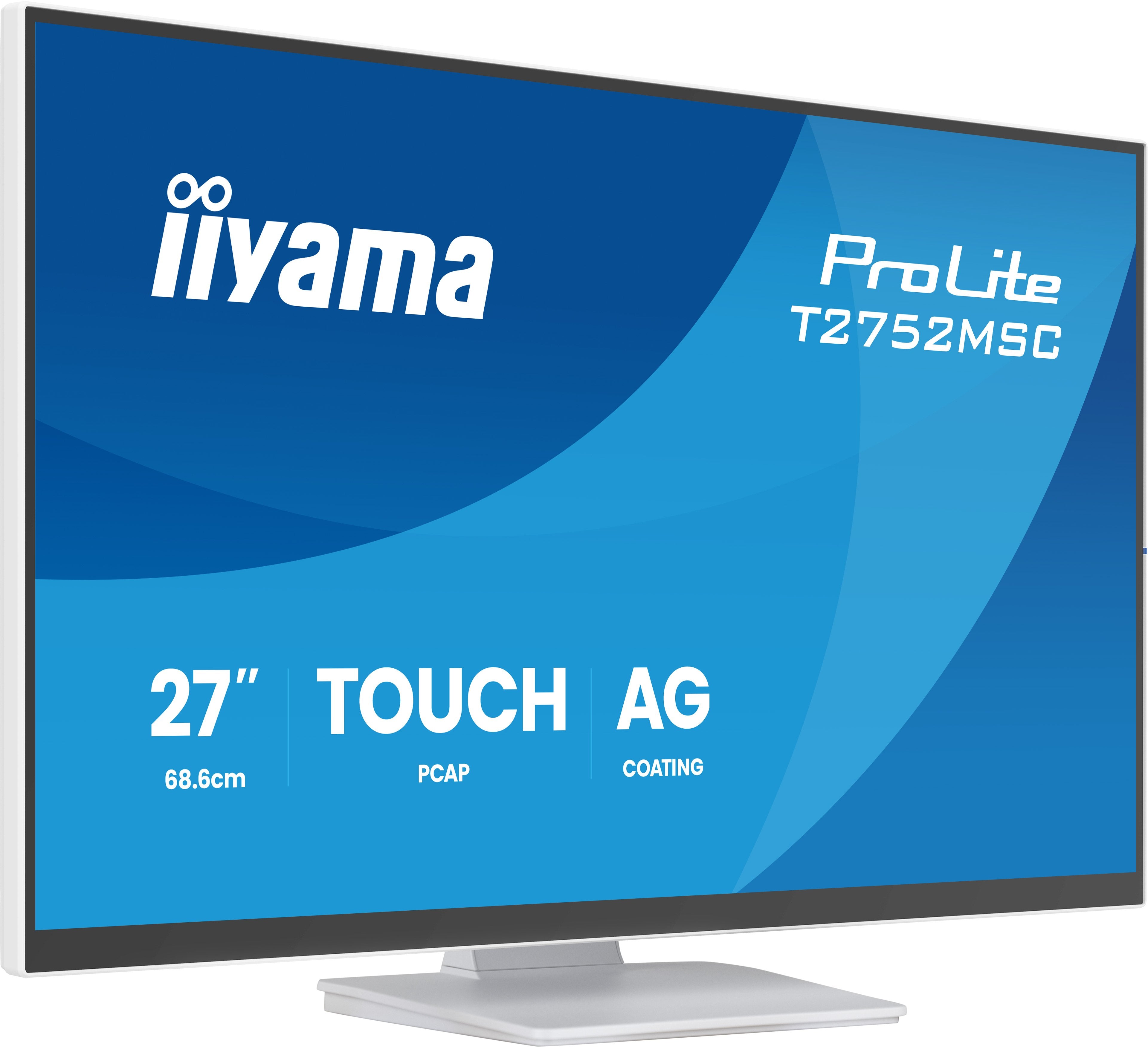 EAN 4948570127214 - iiyama ProLite T2752MSC-W1AG pantalla para PC 68,6 cm (27") 1920 x 1080 Pixeles Full HD LCD Pantalla táct imagen 2