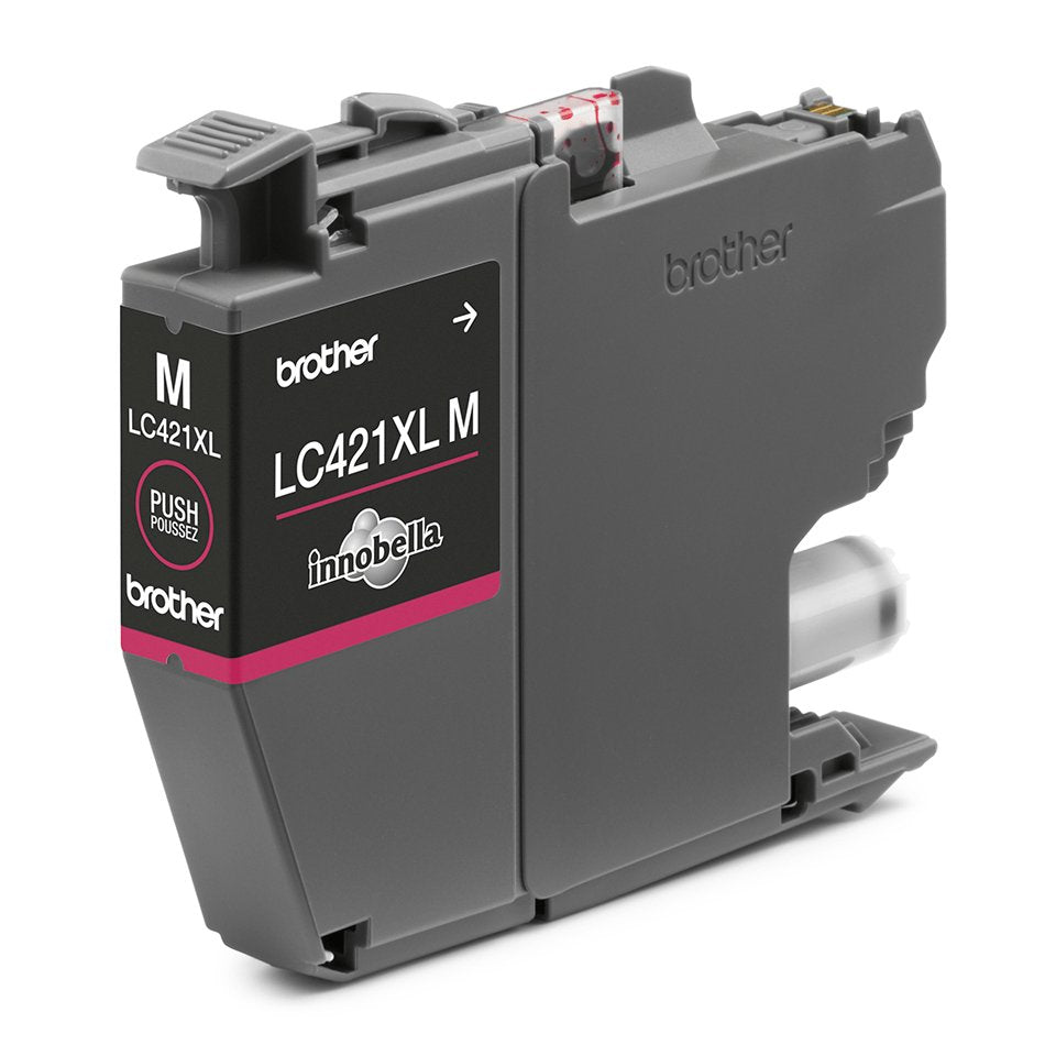 Tinta Original Brother Lc-421xlm Lc421xlm Alta Capacidad Magenta