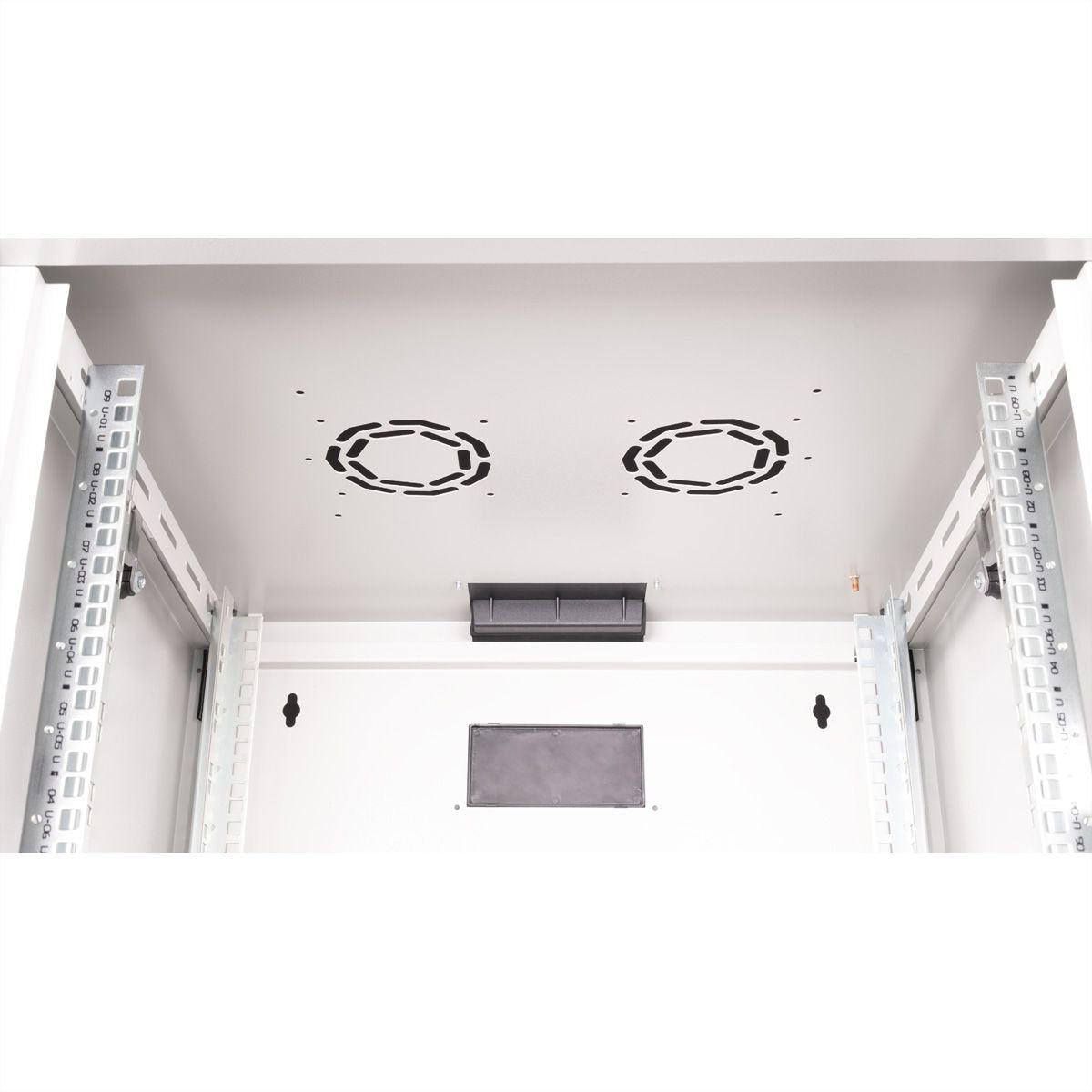 Roline 19-Zoll Wandgehuse Pro 9 He, 600x600 Bxt Grau