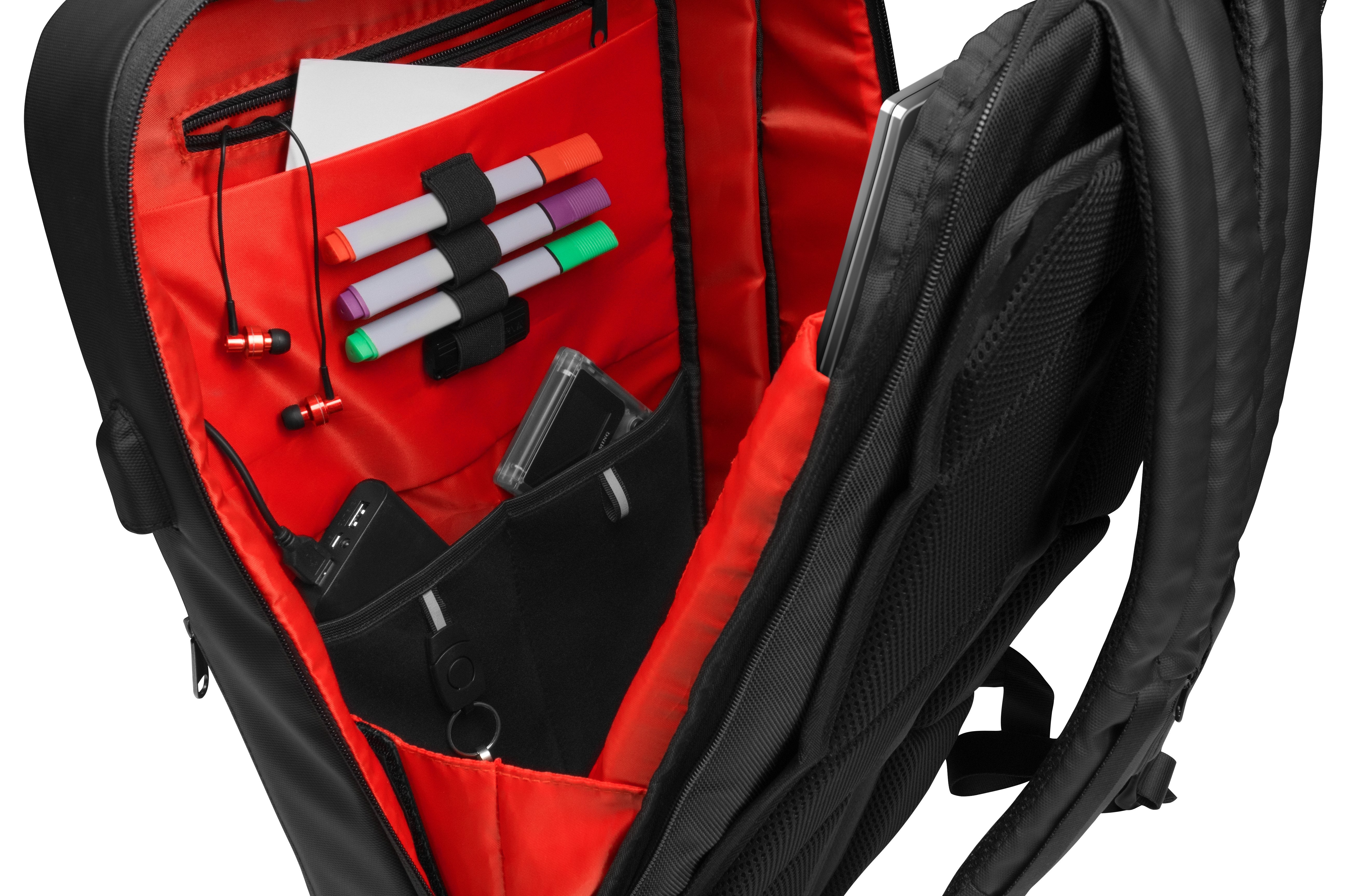 Mochila Mars Gaming Mb2 Para Portátil Hasta 17' Puerto Usb Antirrobo Impermeable