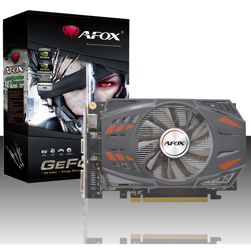 Afox Geforce Gt730 1gb Ddr3 64bit Dvi Hdmi Vga Lp Fan 	Af730-1024d3l7-V1