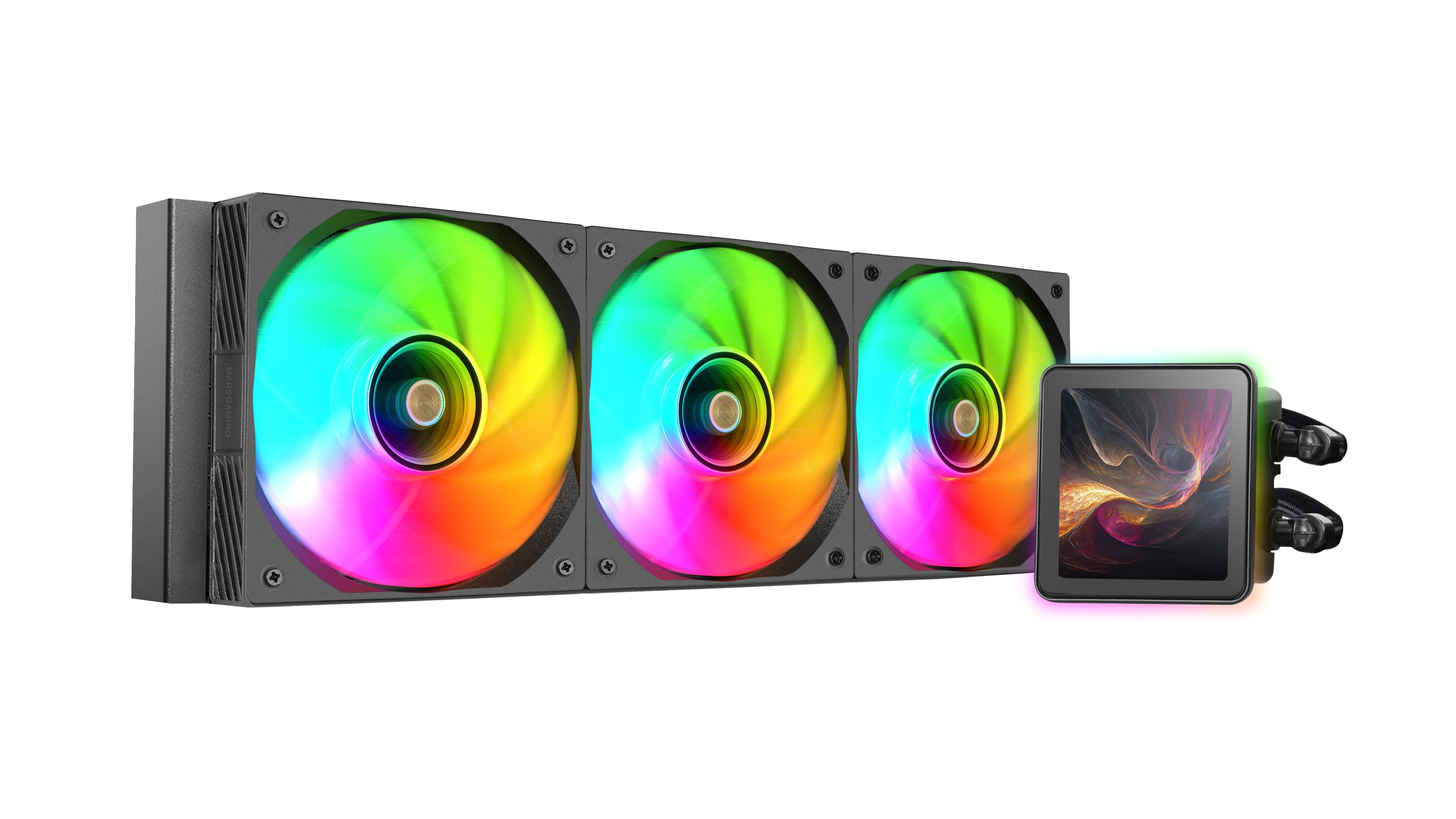 Refrigeración Líquida Cpu  Mars Gaming Ml-Visionpro360  Todo En Uno 12 Cm Negro 1 Pieza(S)
