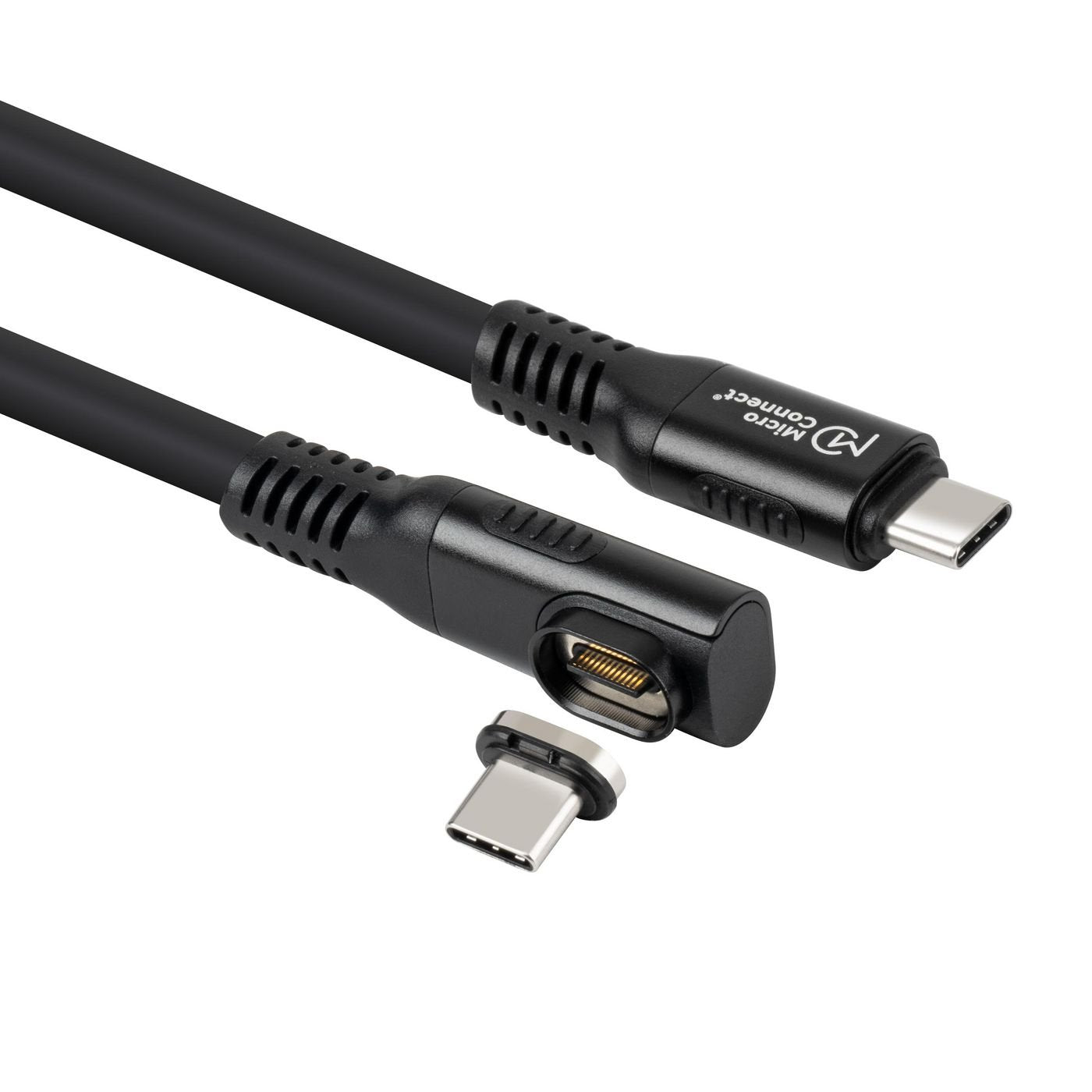 Premium Angled Usb4 Liquid  Silicone Magnetic Cable,