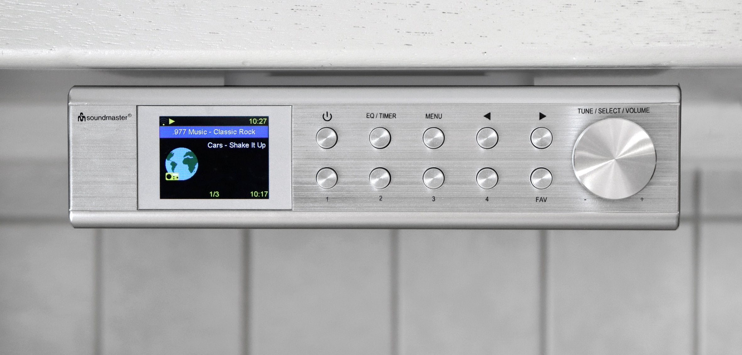 Soundmaster Ir1500si Unterbauradio Silber