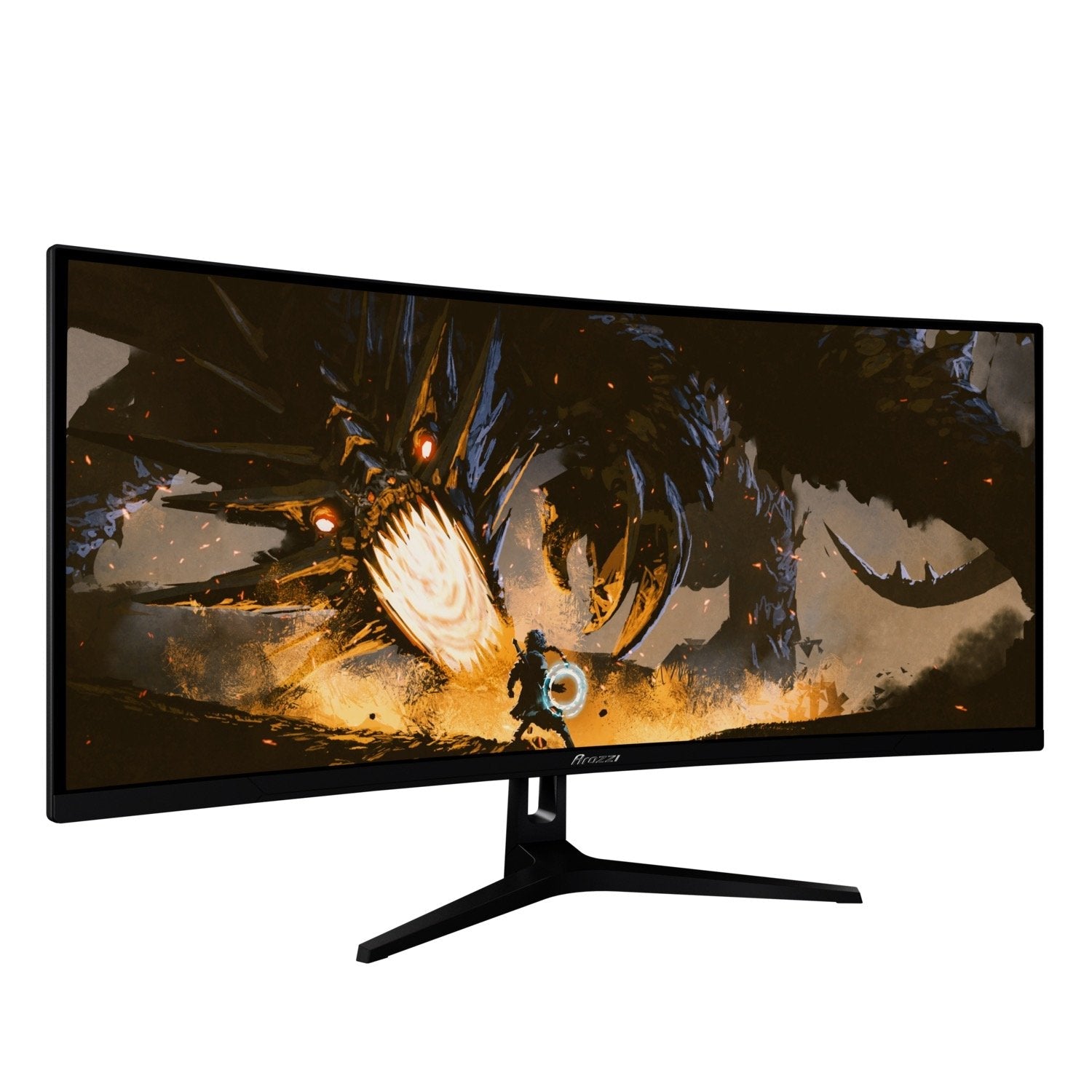 Monitor  Arozzi Nova 34" Va, 165hz, Computer - Black
