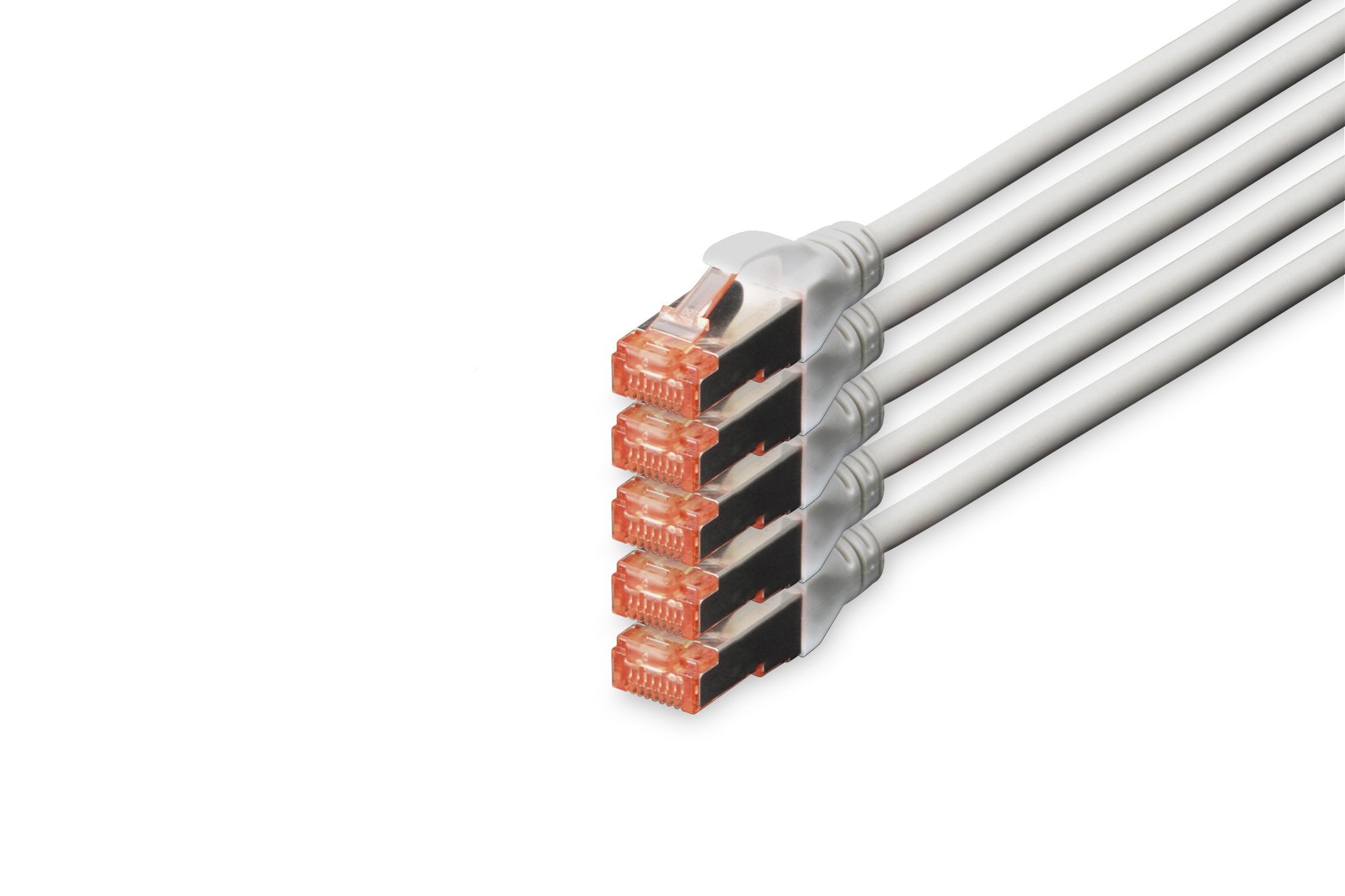 Cable Digitus S-Ftp Cat 6 Cu Lszh Awg 27/7 Lenght 20m 5 Pcs Gris