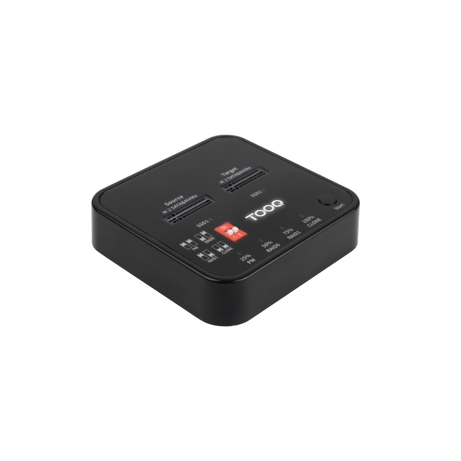 Docking Station Para Ssd M2 Sata Nvme Tooq Tqds-201b