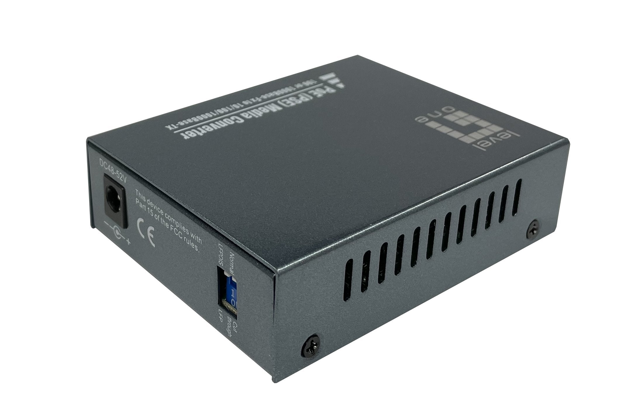 Levelone Convertidor Gvt-2014 10 100 1000t>Rj45 To Sc Sm Pse