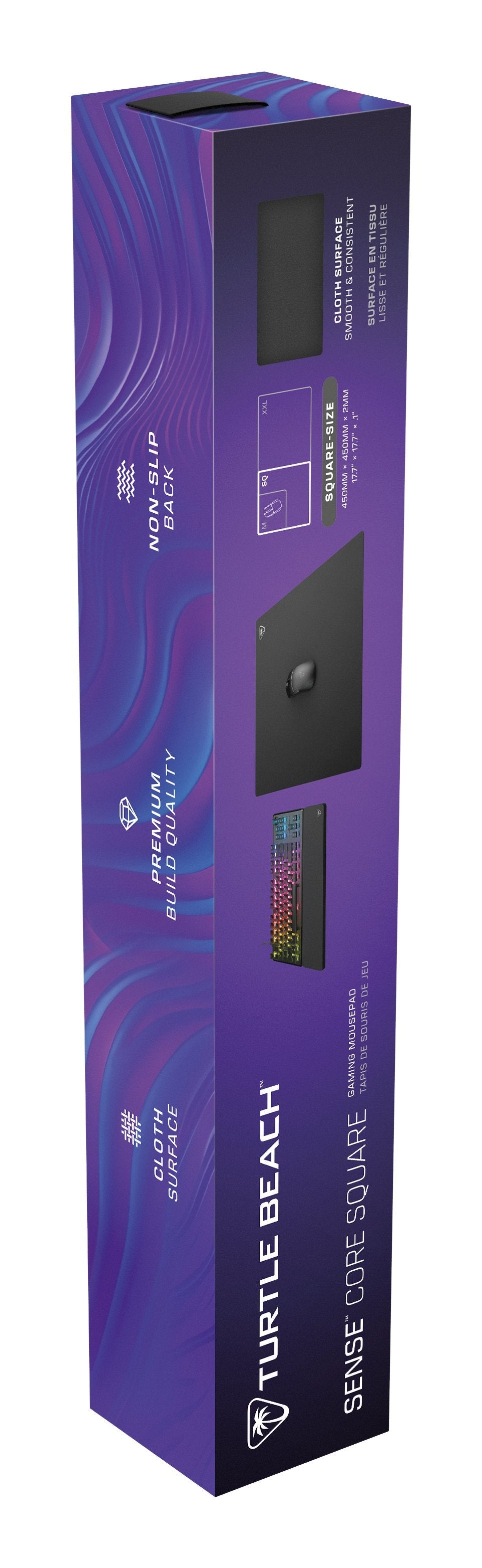 EAN 0731855791019 - Turtle Beach Sense Core Square Alfombrilla de ratón para juegos Negro imagen 6