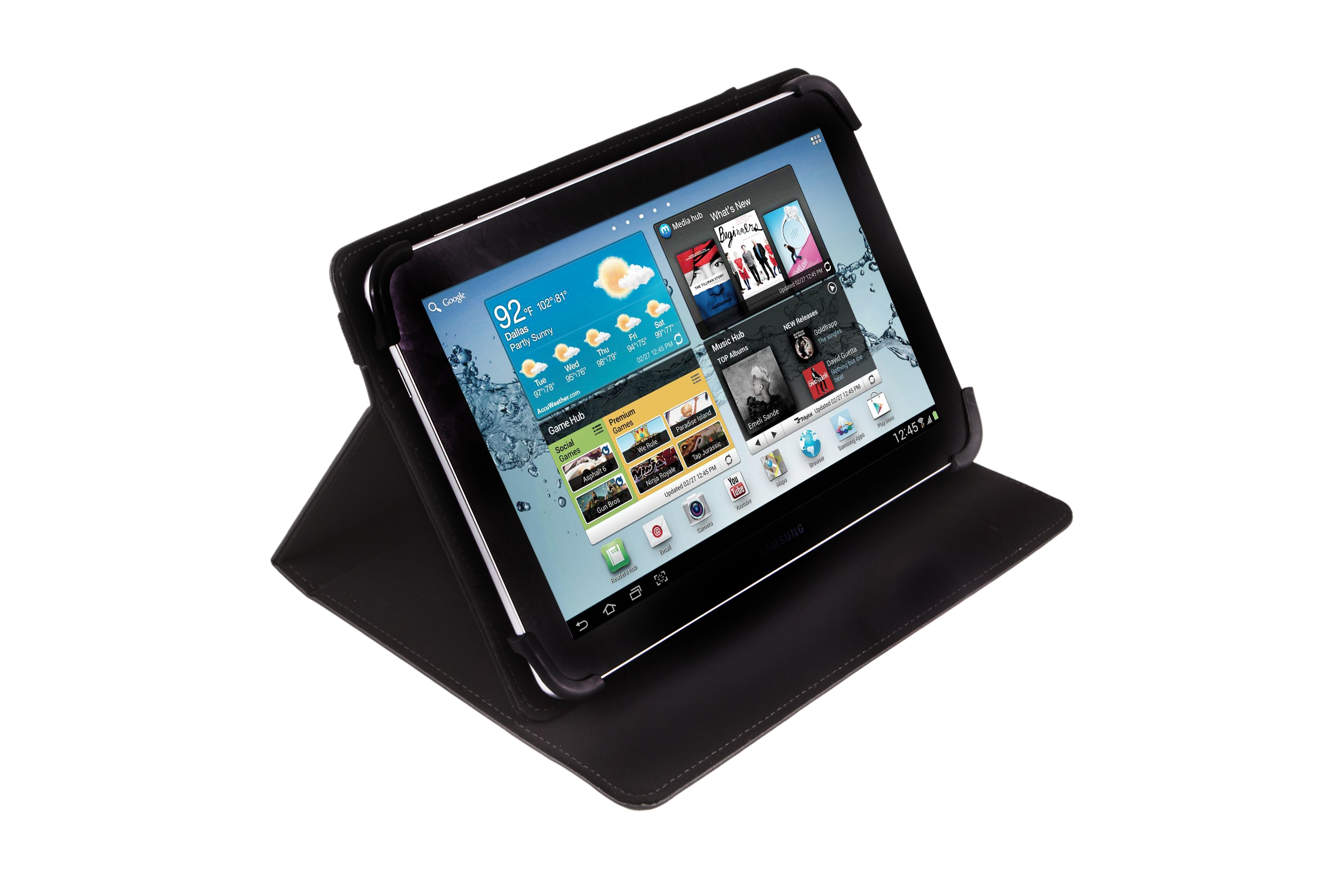 Funda Universal Basica Silver Ht Para Tablet 9-10.1"Negro