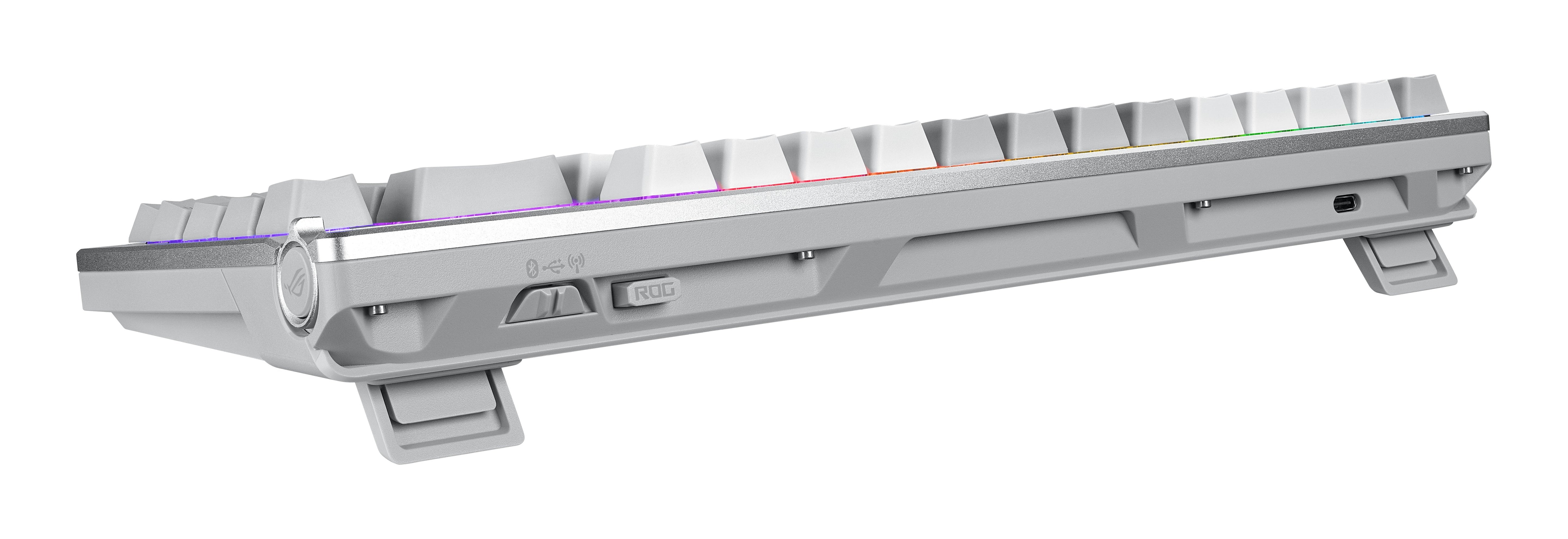EAN 4711387209431 - ASUS ROG Azoth White teclado Juego USB + RF Wireless + Bluetooth QWERTZ Alemán Blanco imagen 5