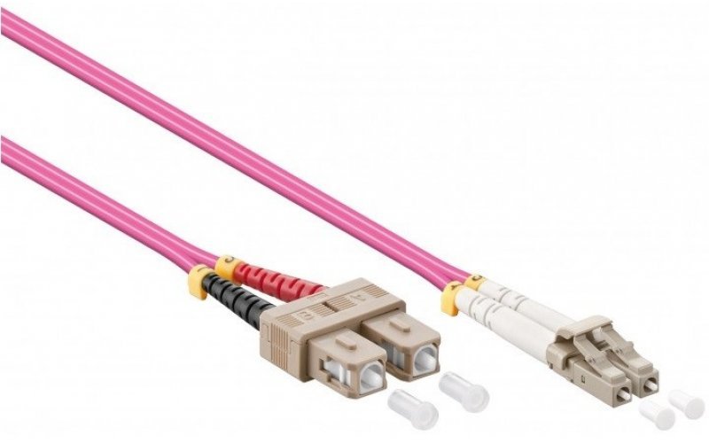 Fiberpatchkabel Lc-Sc Om4  7,0m, 50/125, Multimode,