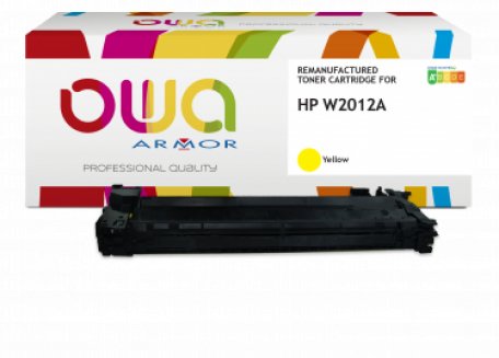 Toner Owa Compatible Con Hp W2012a Amarillo (13.000 S.)