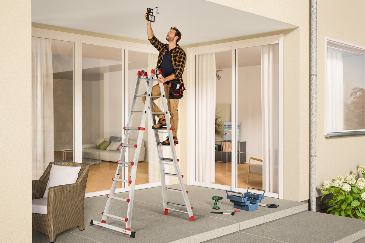 Hailo M80 4x4 Rung Ladder