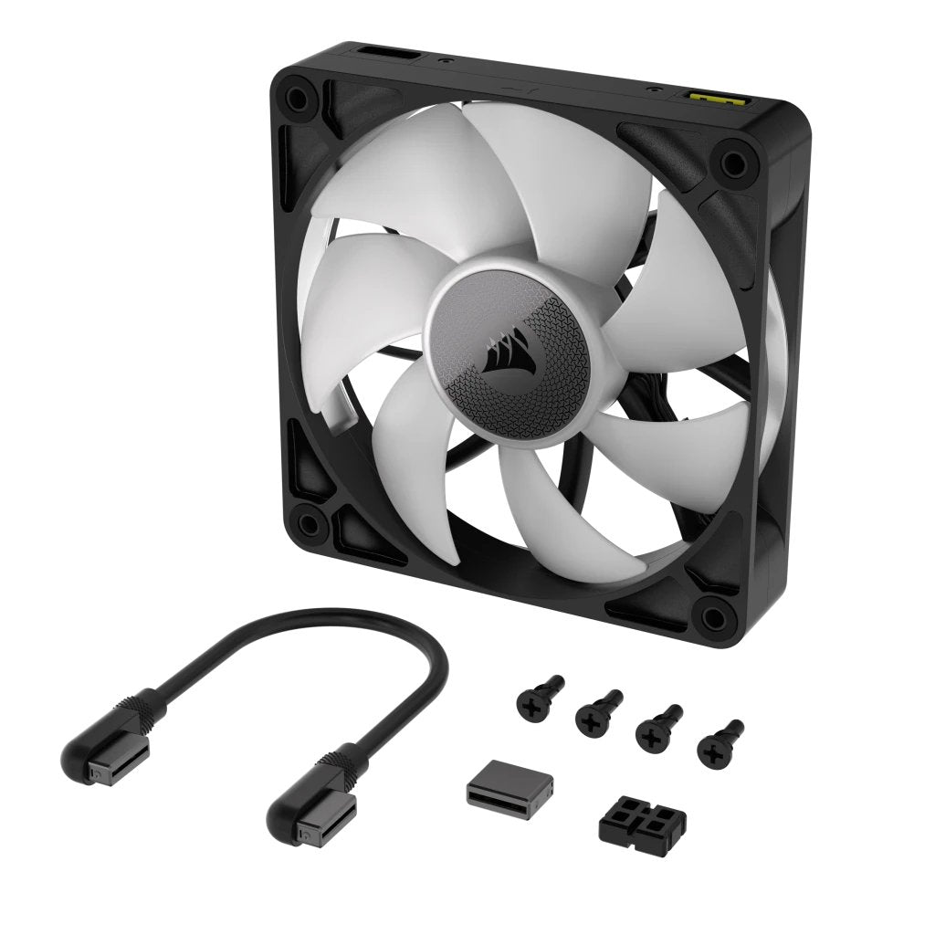 EAN 0840006680918 - Corsair iCUE LINK RX120 RGB Carcasa del ordenador Ventilador 12 cm Negro 1 pieza(s) imagen 3
