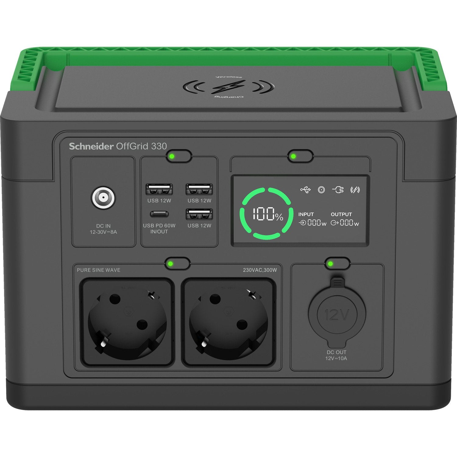 EAN 0731304736875 - APC PPS330-GR estación de energía portátil Ión de litio 531 W 3,3 kg imagen 1