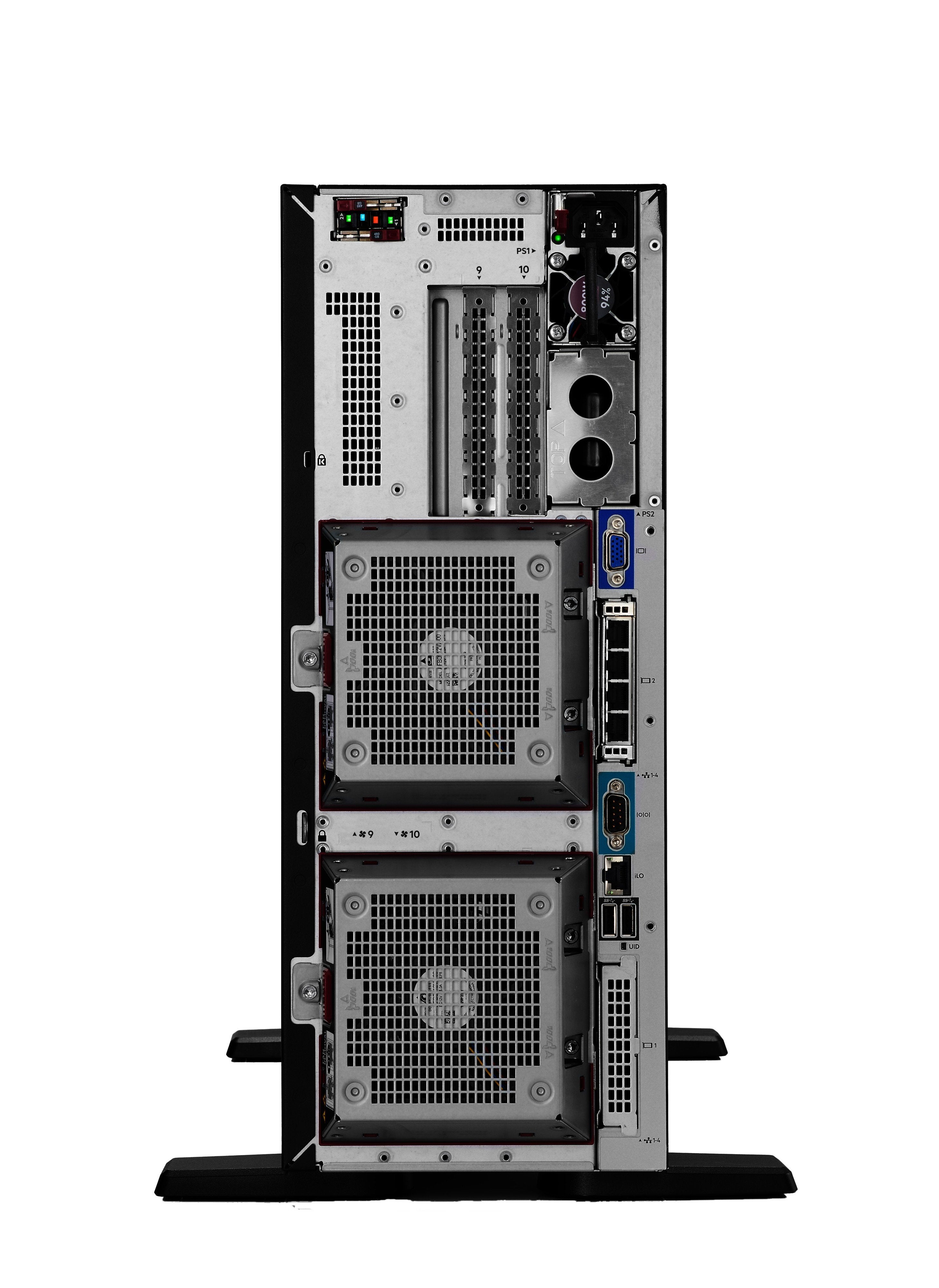 Hpe Proliant Ml350 Gen11 Servidor Torre 4u 2 Vías 1 X Xeon Silver 4510 / Hasta 4.1 Ghz Ram 64 Gb Sata/Sas/Nvme Hot-Swap 3.5" Bahía(S) Gigabit Ethernet Microsoft Windows Server 2025 Monitor: Ninguno Smart Choice