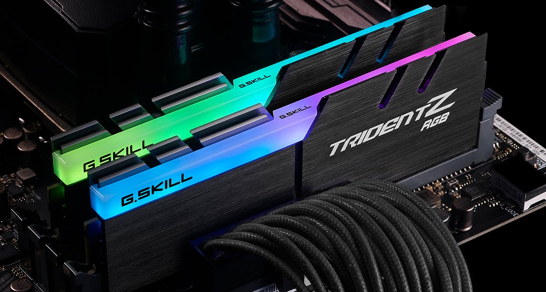 Memoria  G.Skill Trident Z Rgb Series 64 Gb (2 X 32 Gb Kit) - Ddr4 3200 Udimm Cl14