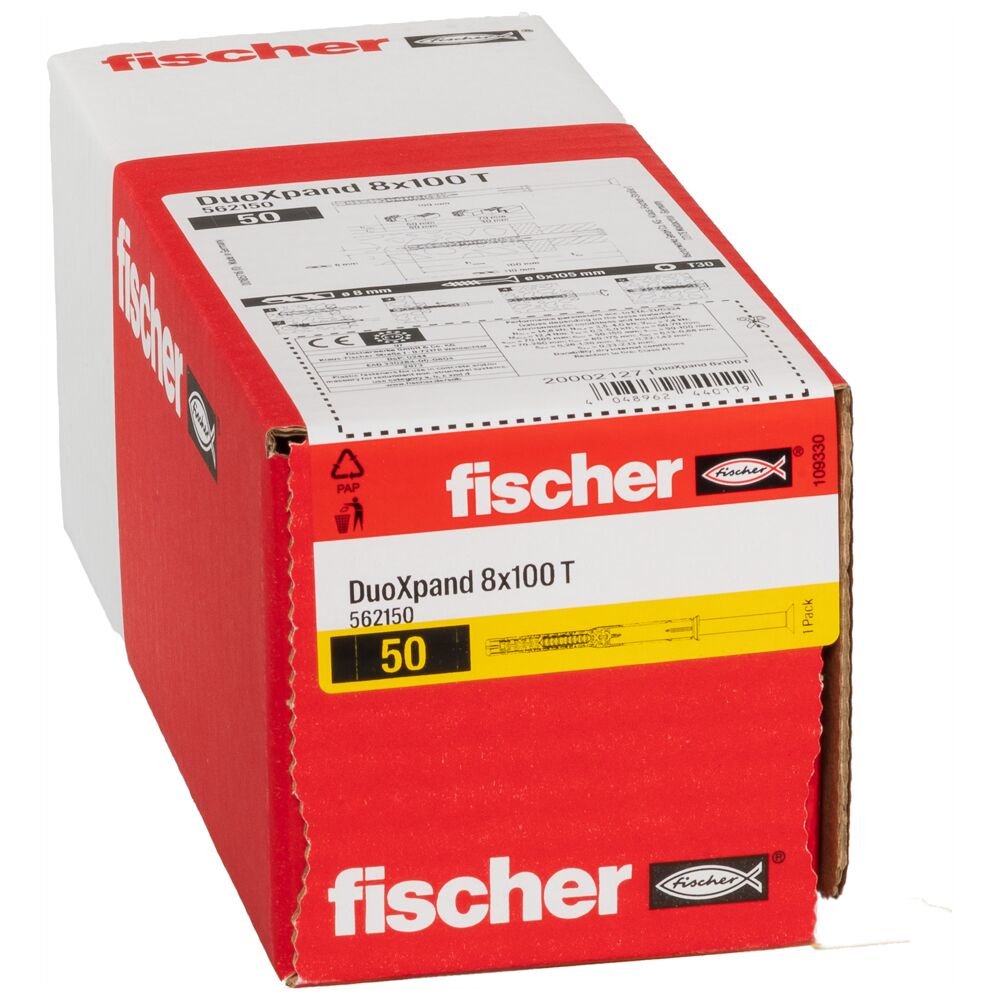 Langschaftdübel Duoxpand 8x100 T 562150
