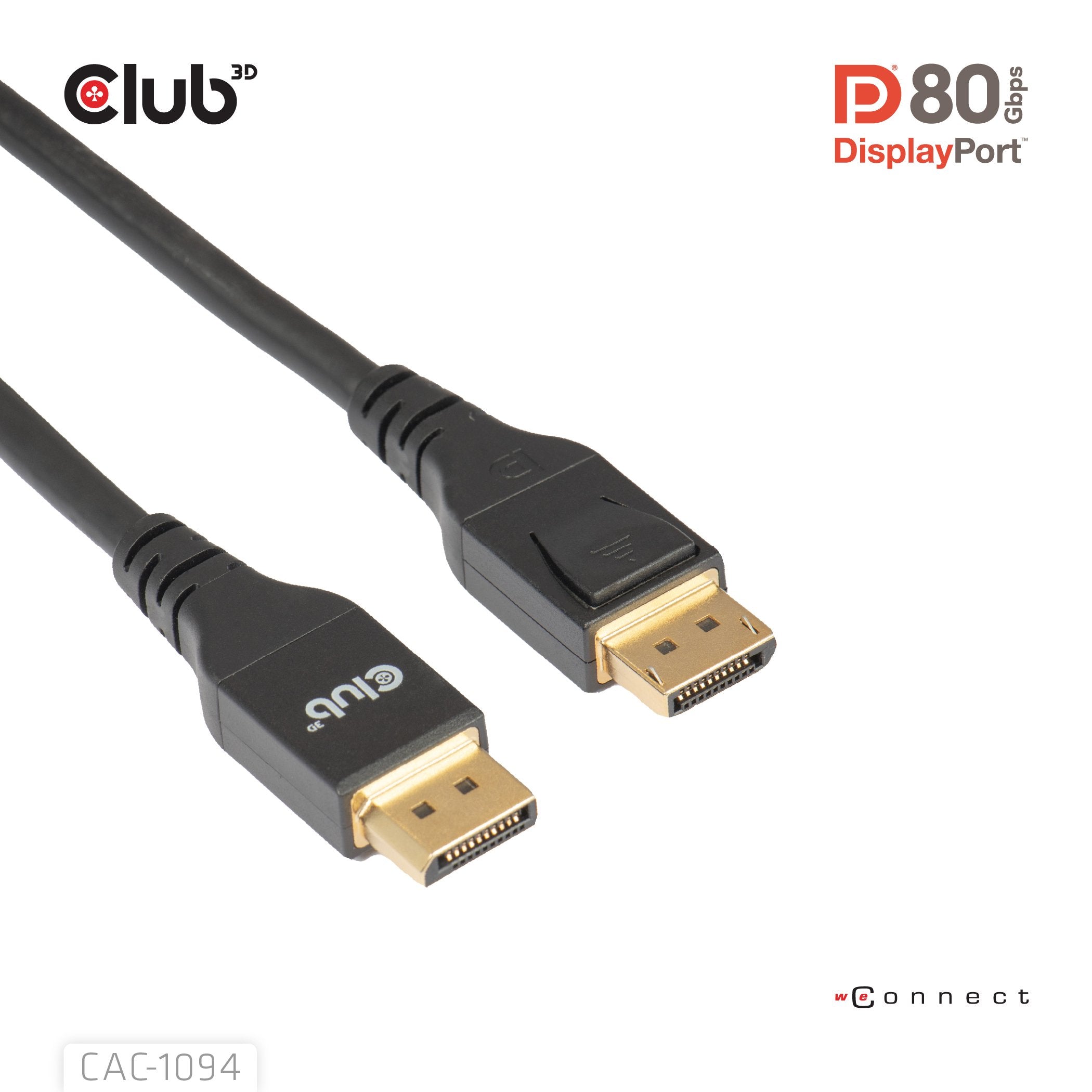 EAN 8719214473549 - CLUB3D CAC-1094 cable DisplayPort 2 m Negro imagen 3