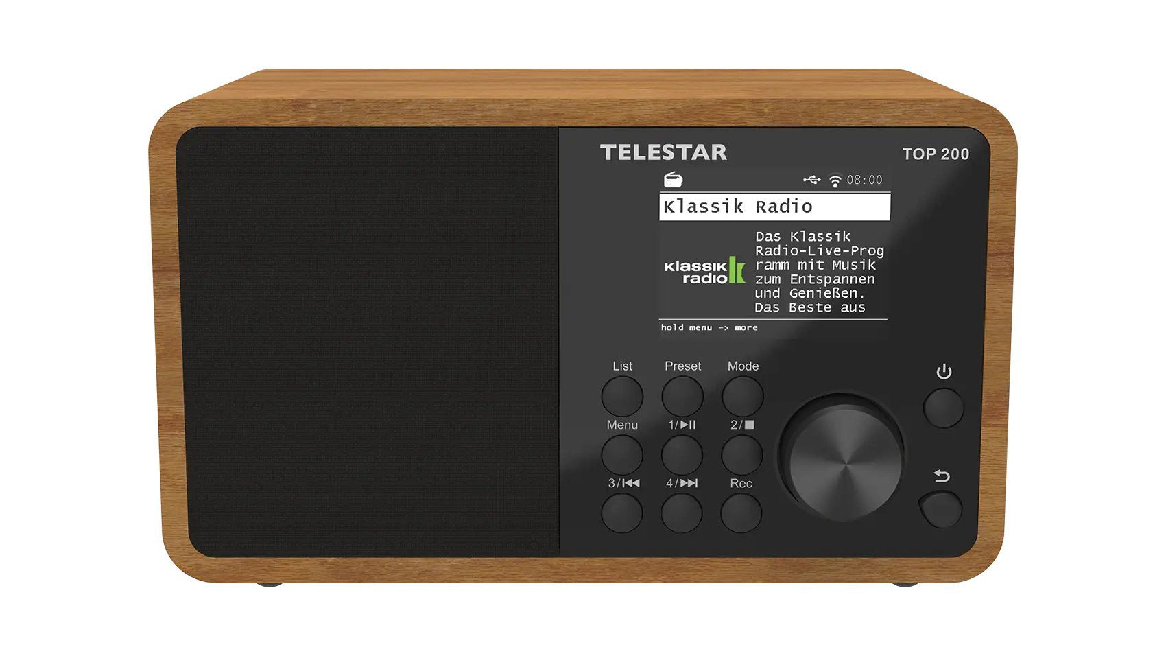Telemar Top 200 Holz Multifunktionsradios Mationäre Radios