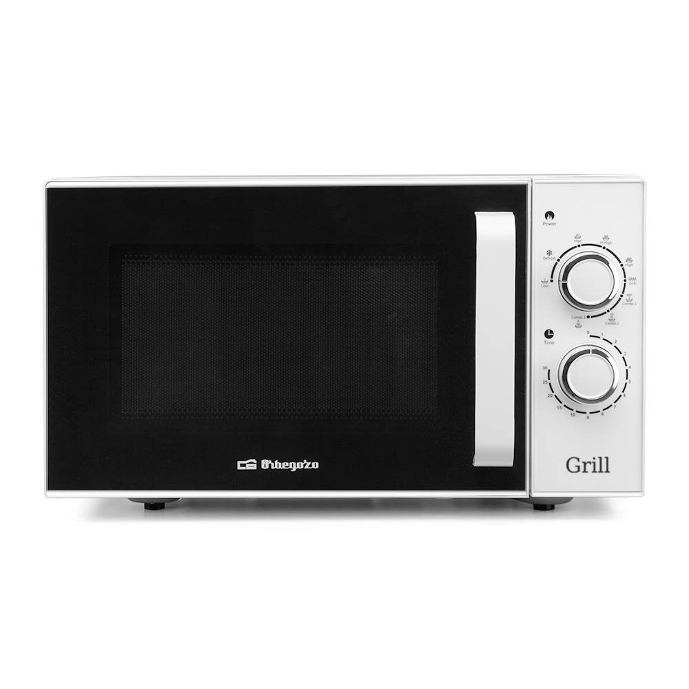 Orbegozo Mig 2531 Microondas De Acero Inoxidable Potencia De 900w - Grill De 1000w - Capacidad De 25l Funcion De