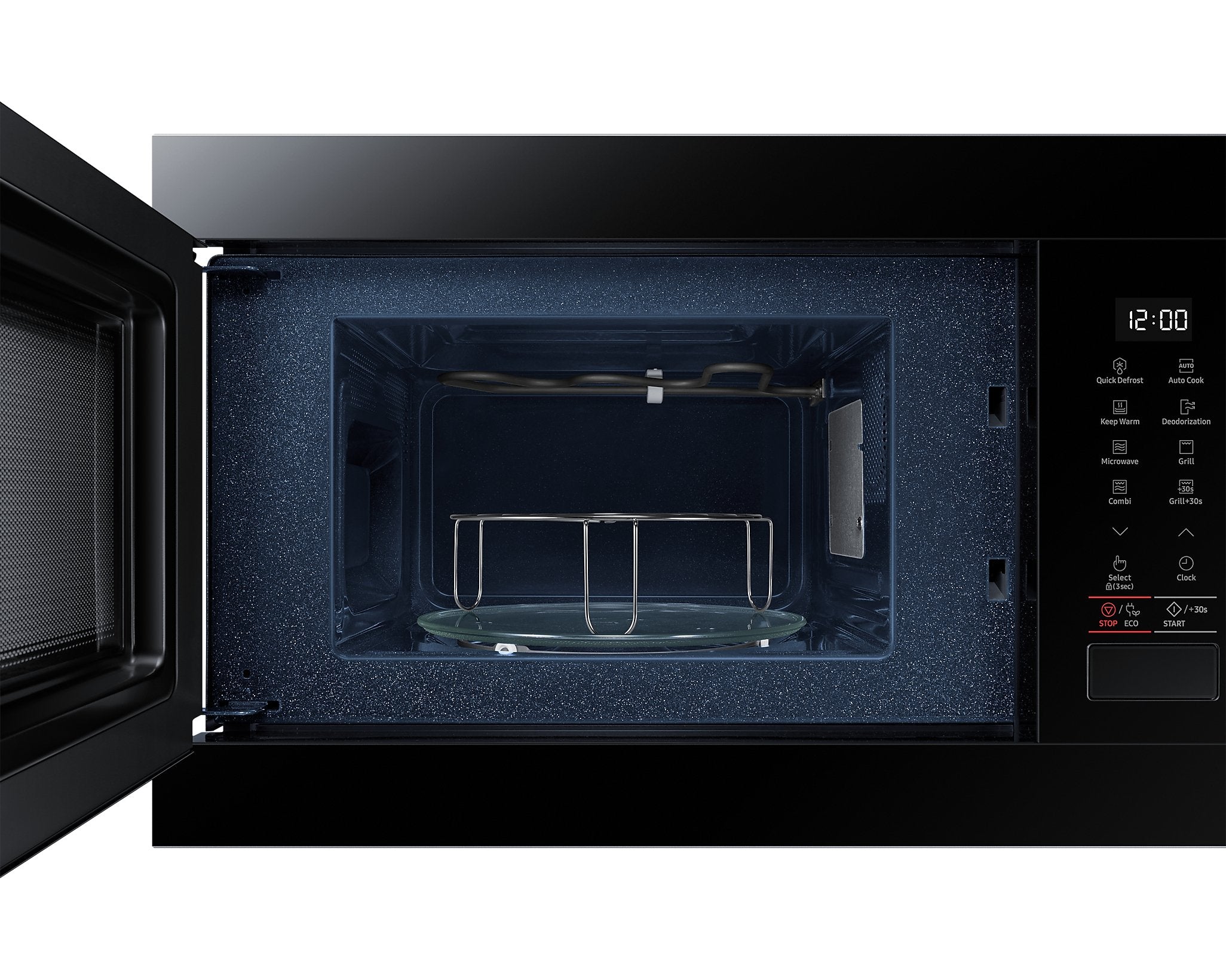 EAN 8806094305104 - Samsung MG22T8254AB Negro Microondas combinado Integrado 22 L 1300 W imagen 8