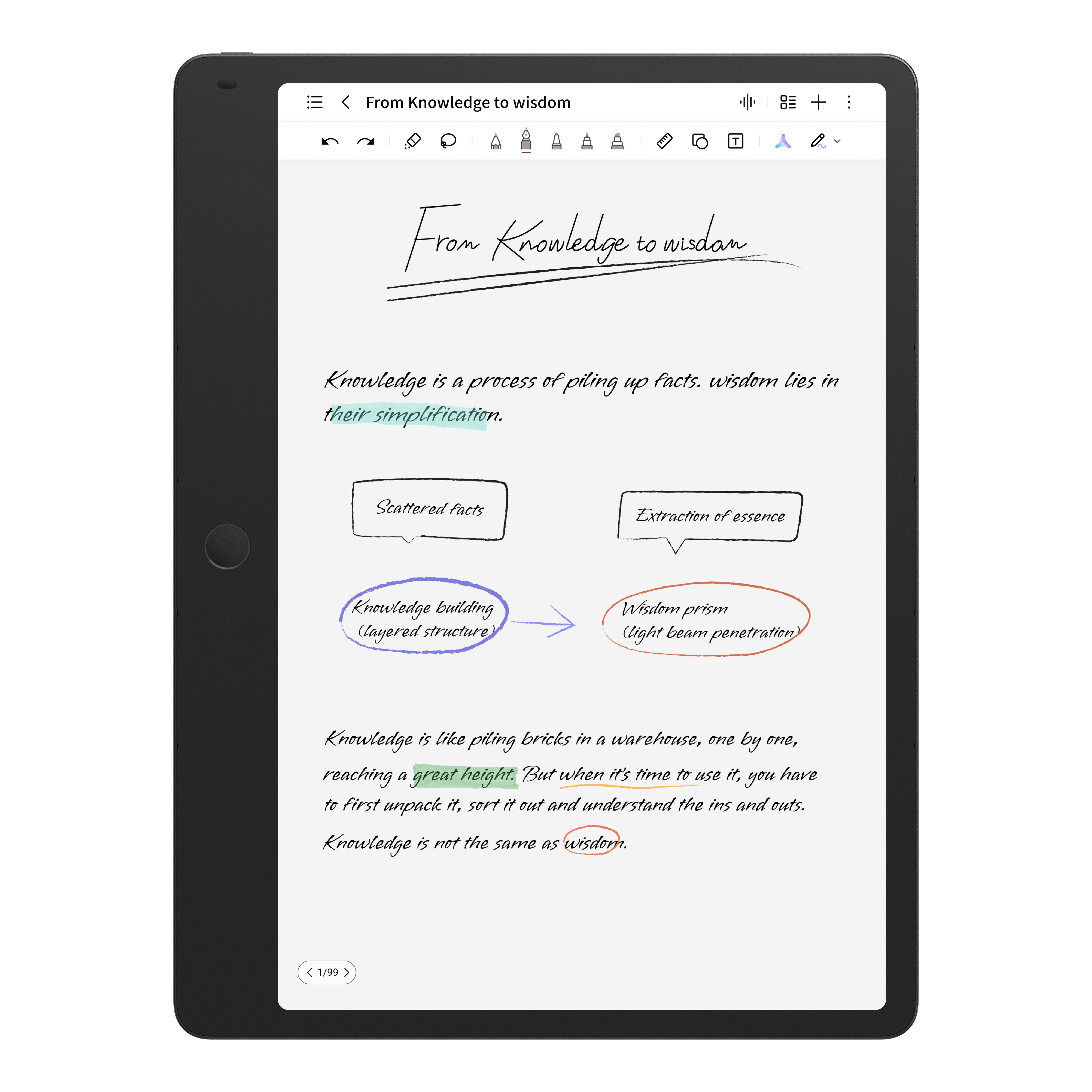 Tcl Tab Note A1 Nxtpaper+Funda+Pen