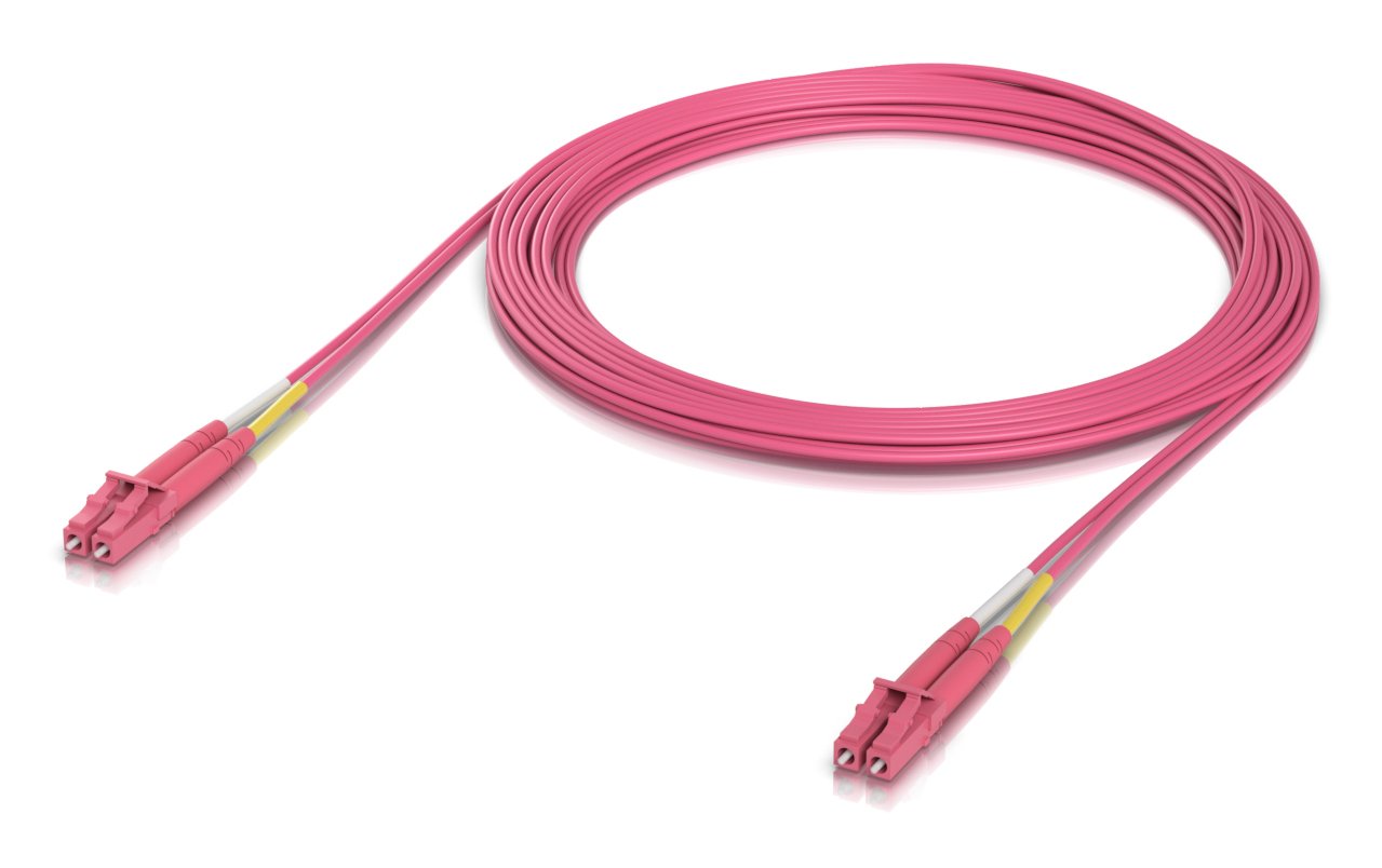 Ubiquiti Uacc-Ofc-M2-Lulu-5m Cable De Conexi&Oacute N De Fibra Multimodo Om4 De 5 Metros Para Interior Con Conectores D&Uacute Plex Lc Upc.