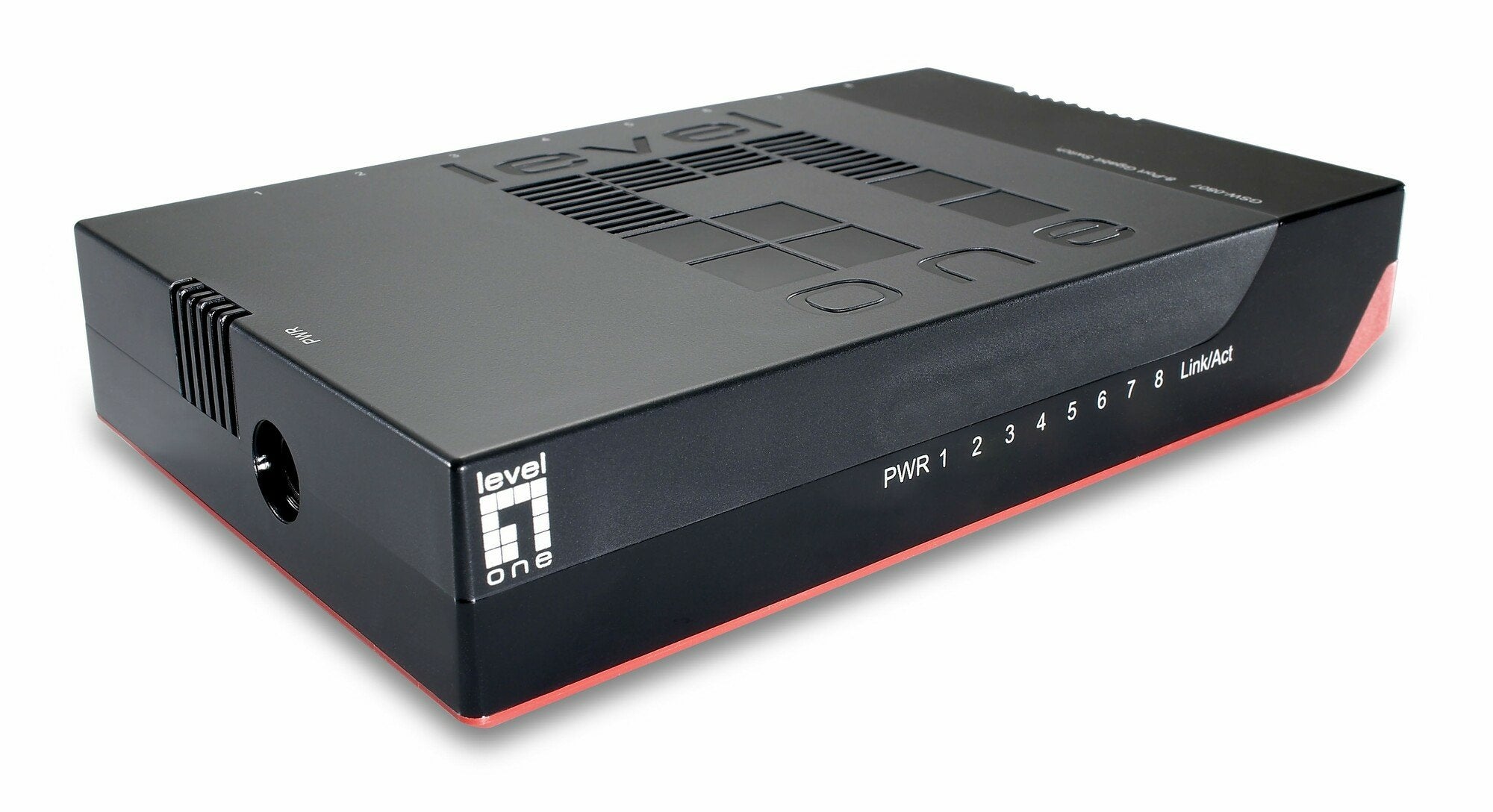 Level One Switch 8 Puertos Gigabit  10/100/1000 Mbps Mdi/Mdix Automático Versión 3