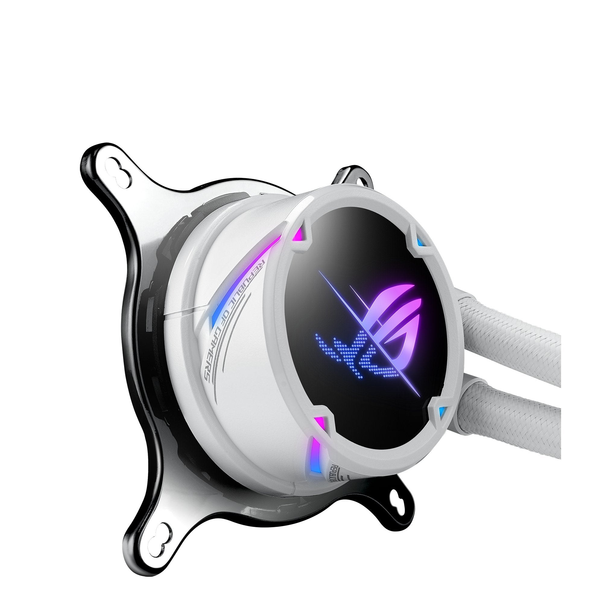 EAN 4711081886754 - ASUS ROG STRIX LC II 240 ARGB White Edition Procesador Sistema de refrigeración líquida todo en uno 12 cm imagen 3