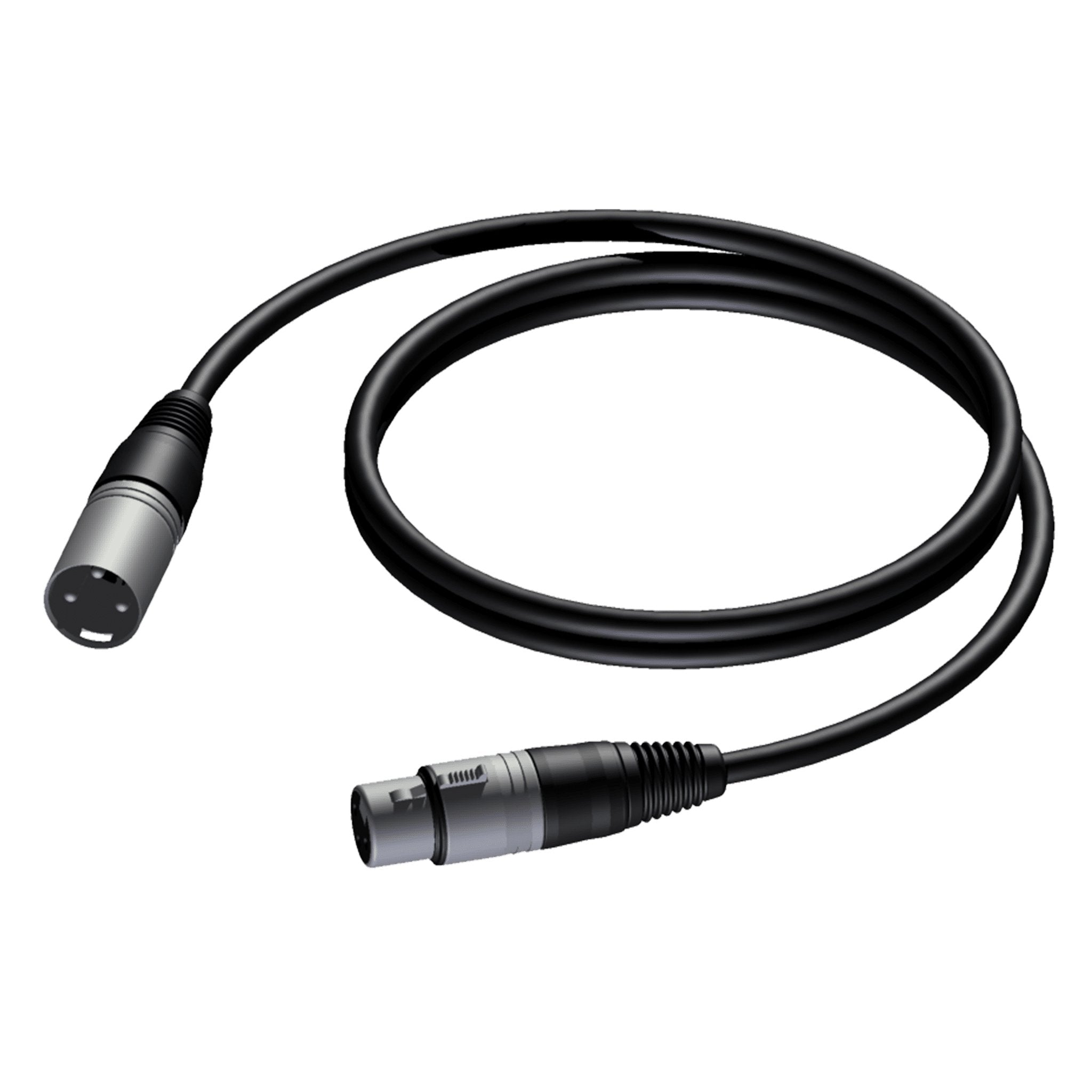 EAN 5414795002012 - PROCAB CAB901 cable de audio 1 m XLR Negro imagen 1
