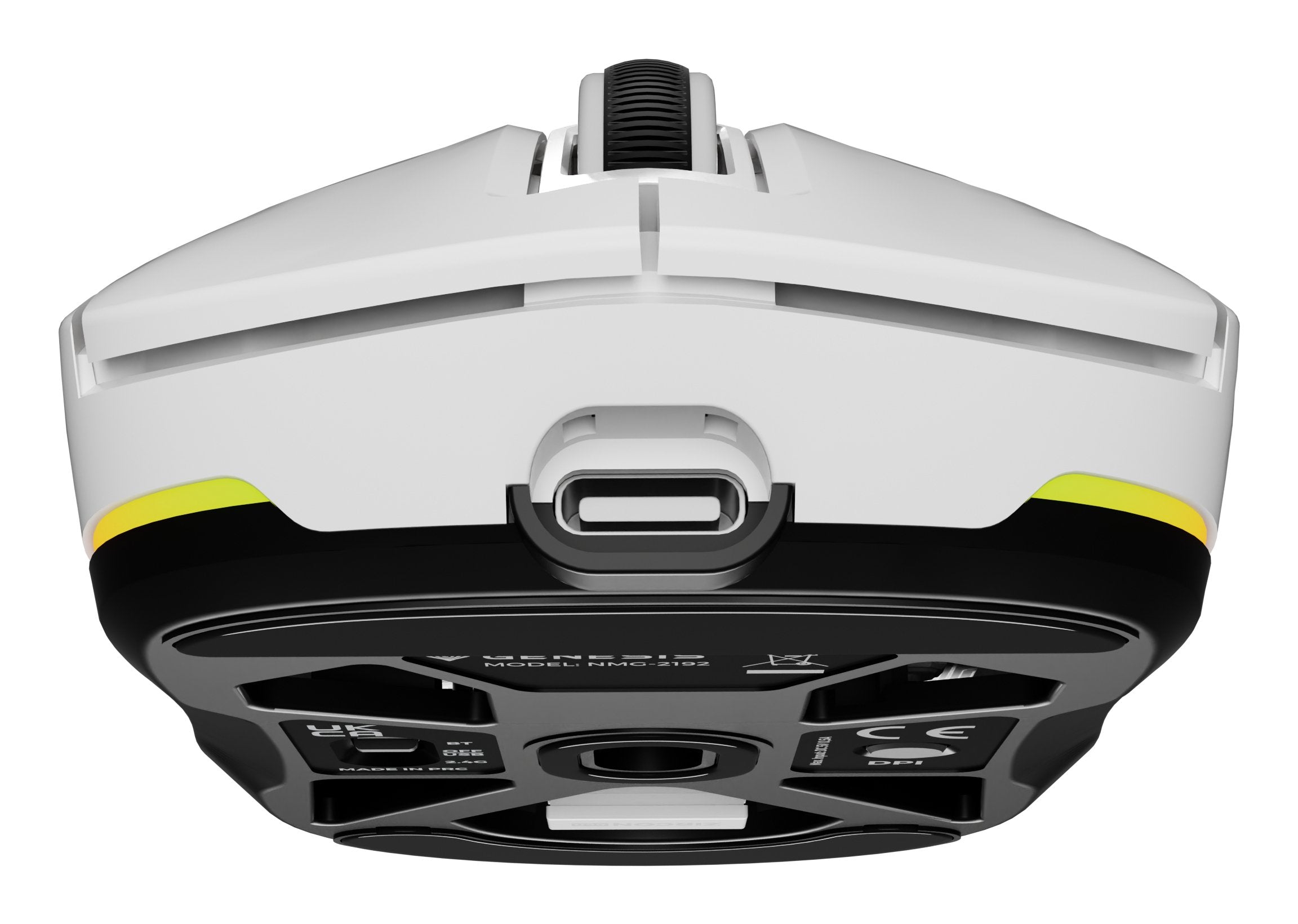 Raton Gaming Genesis Zircon 660 Wireless/Cable/Bt 12000 Dpi Blanco Ultraliviano
