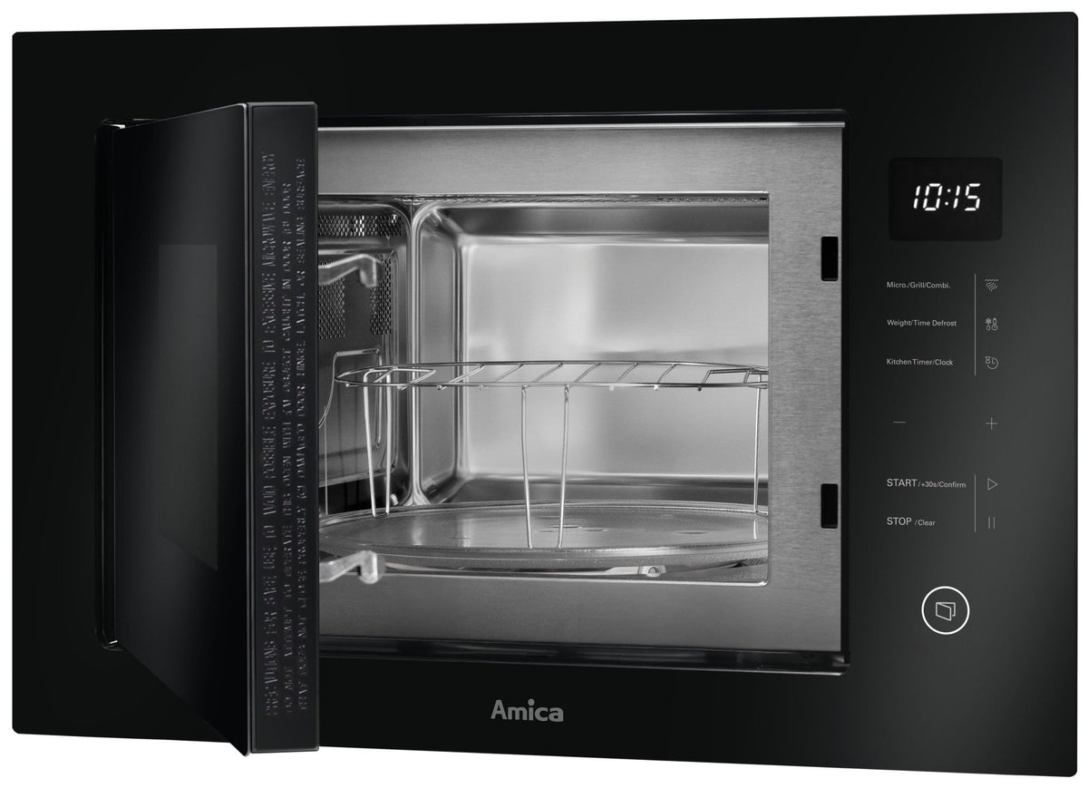 EAN 5906006953263 - Amica AMMB25E4SGB Negro Microondas combinado Integrado 25 L 900 W imagen 7