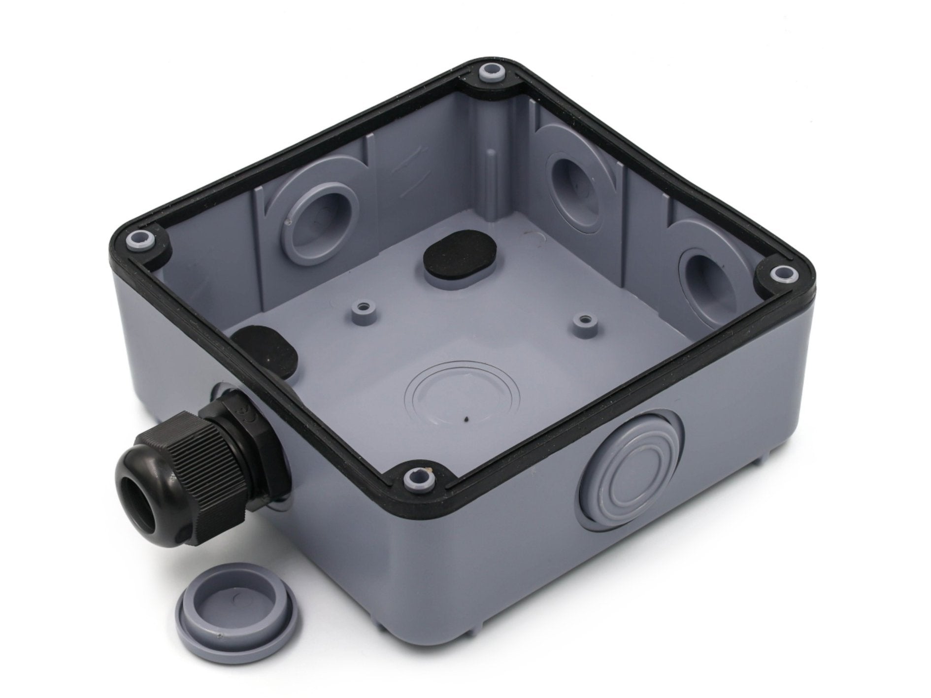 Equip Aufputzdose 1-Port Keymone Ungeschirmt Outdoor Gris