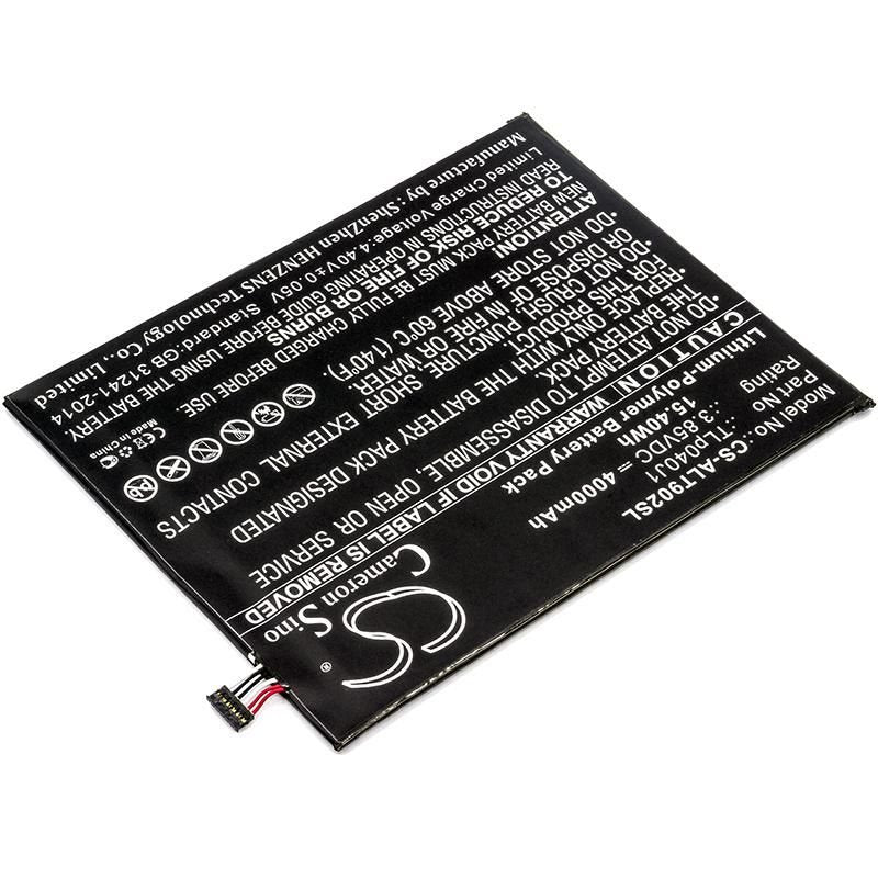 Battery 15.2wh Li-Ion 3.8v  4000mah For Alcatel Mobile