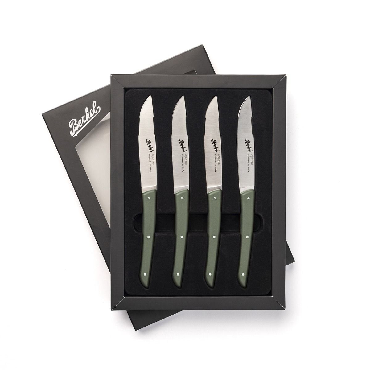 Juego De Cuchillos Para Carne Berkel 4 Uds. Color Verde
