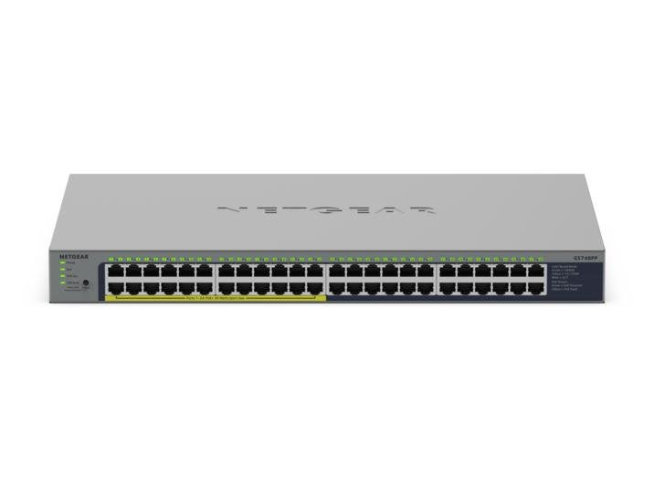 48pt Gige Unmanaged Swch W/Poe+Gs748