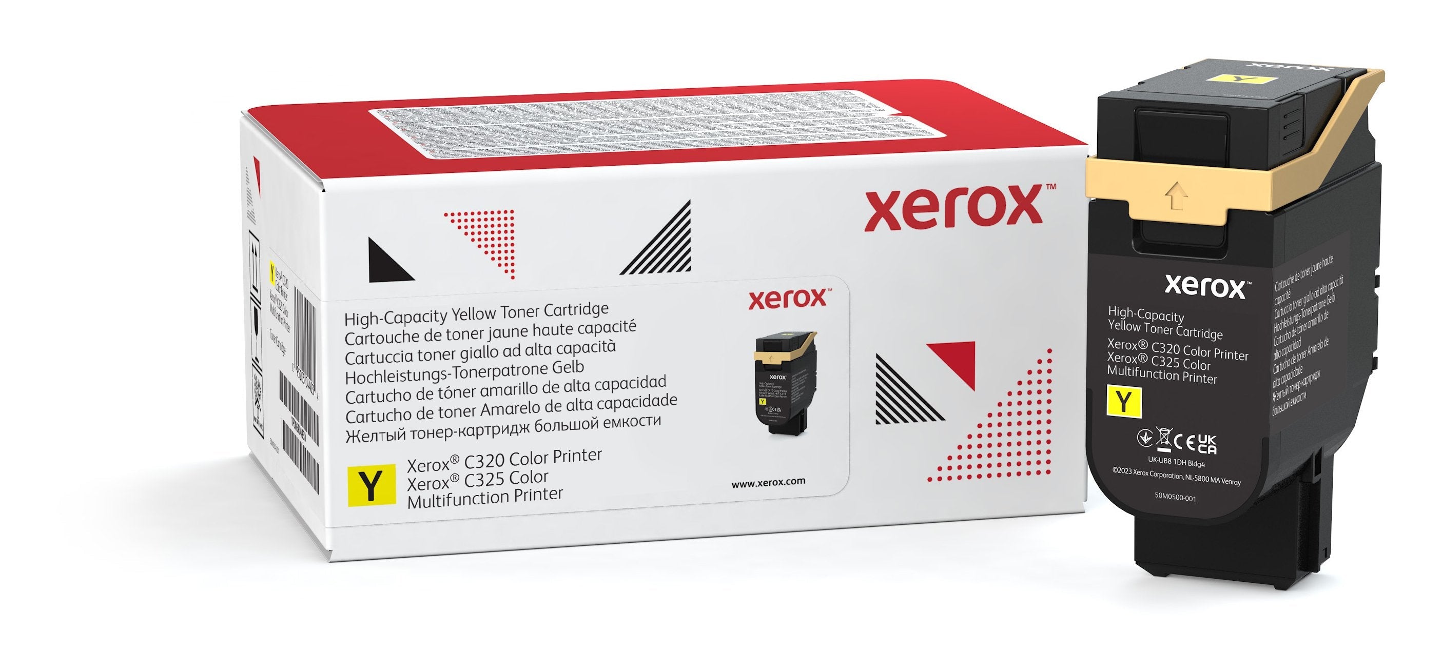 Toner  Xerox  Amarillo Hc F. C320 C325 Aprox. 5.500 S.